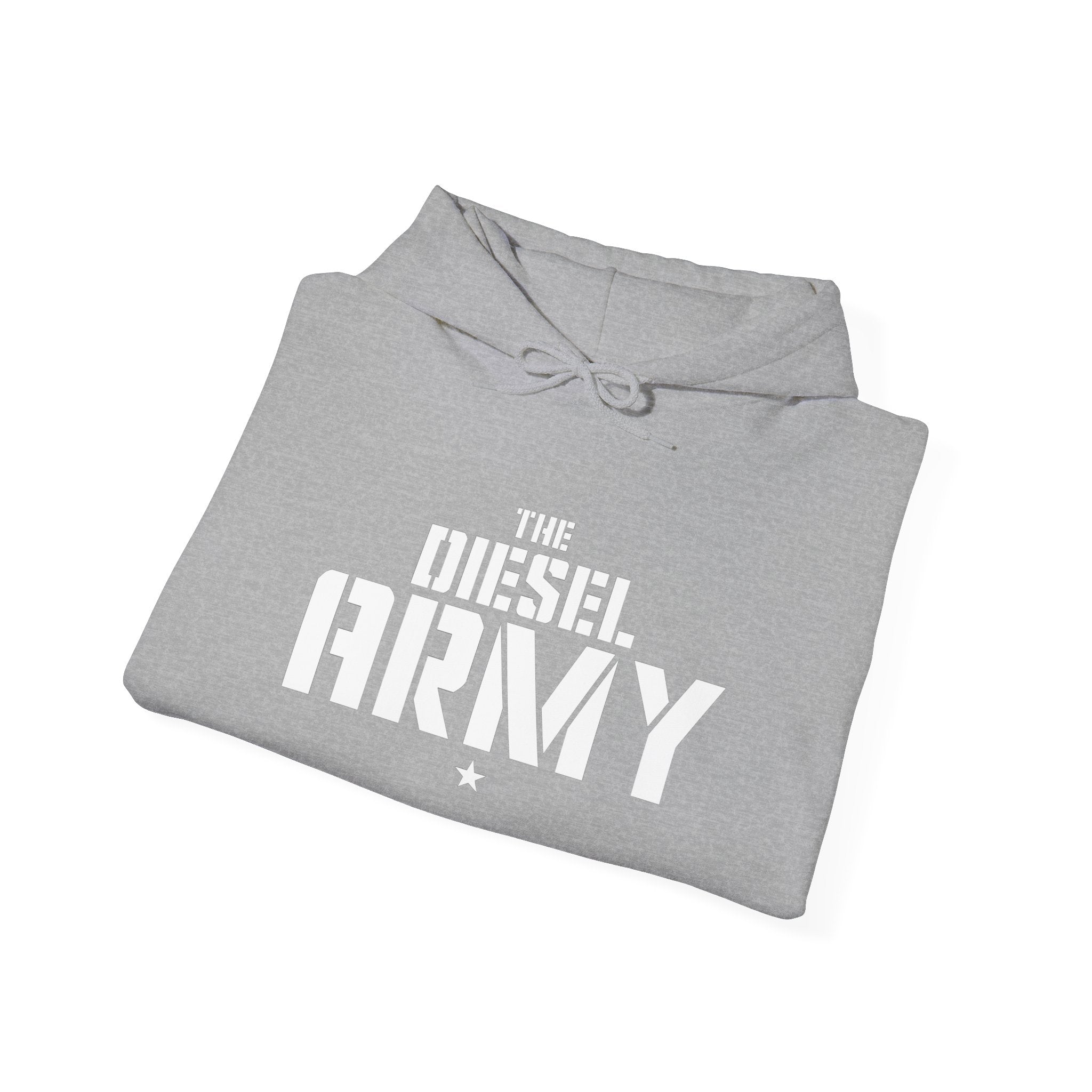 Diesel Army Hoodie — "The Diesel Army" Graphic Pullover for Truck & Diesel Fans