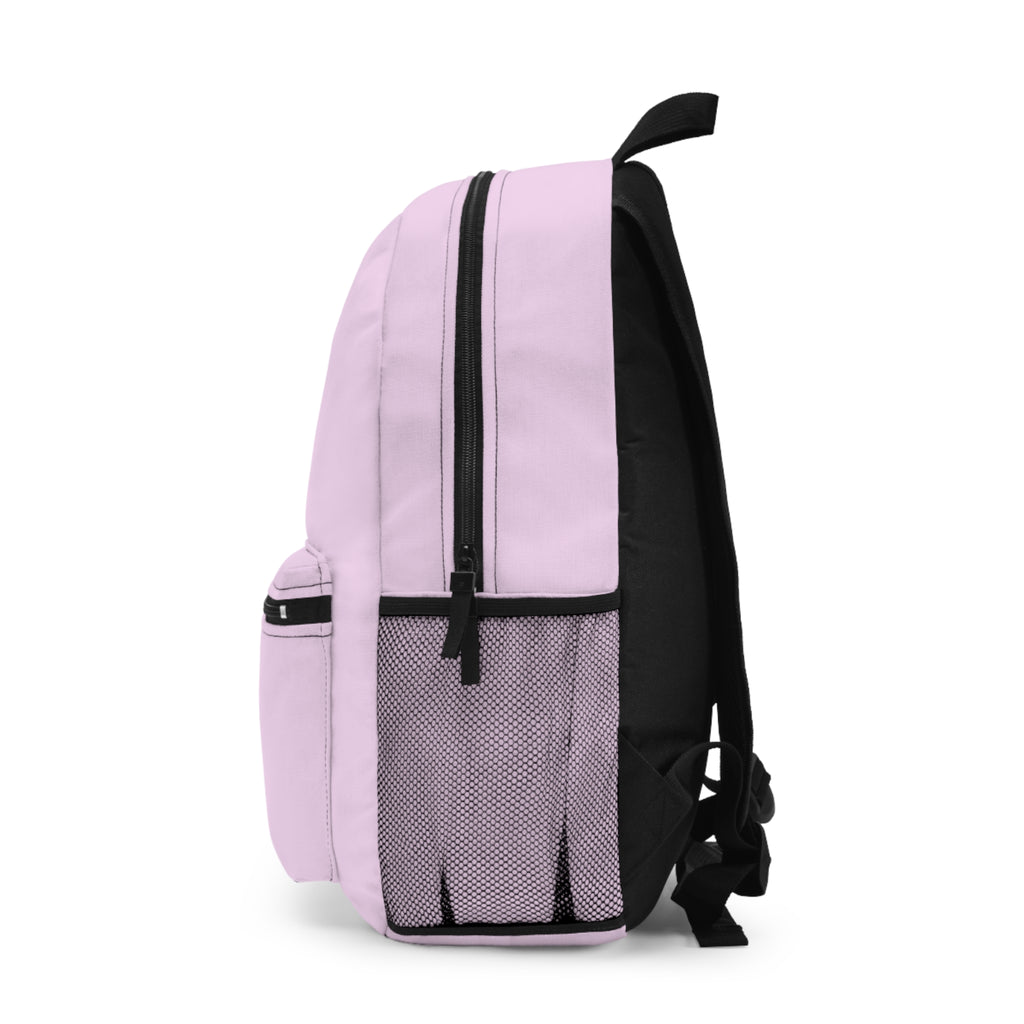 Duramax Logo Backpack — Pink Casual Daypack with 'My Ex Drove a Duramax' Text