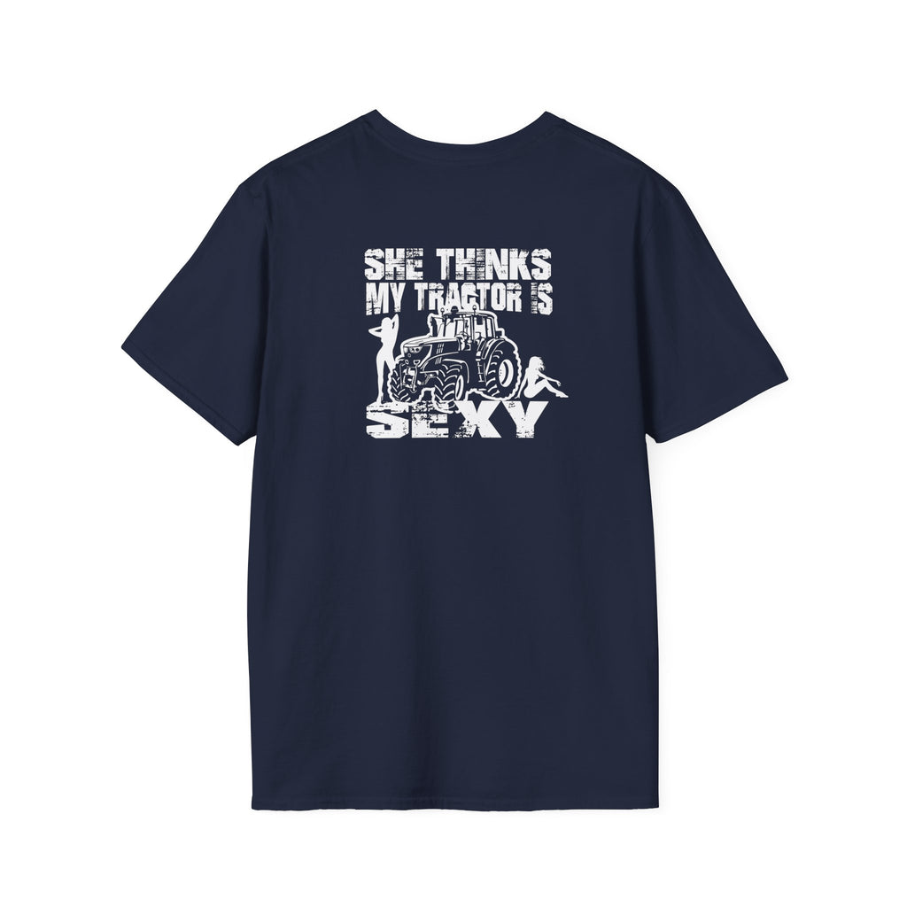 'She Thinks My Tractor Is Sexy' Graphic T‑Shirt