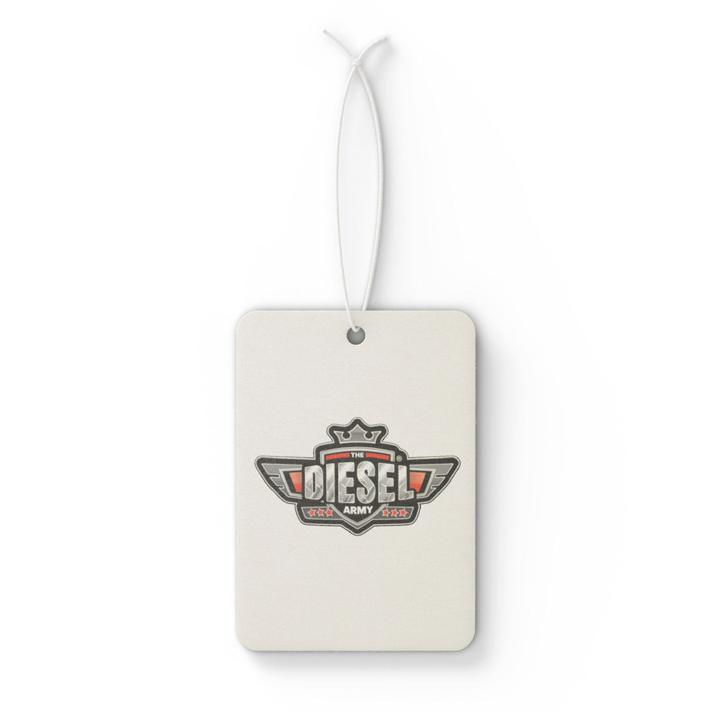 Diesel Army Logo Car Air Freshener – Rugged Automotive Scent Tag
