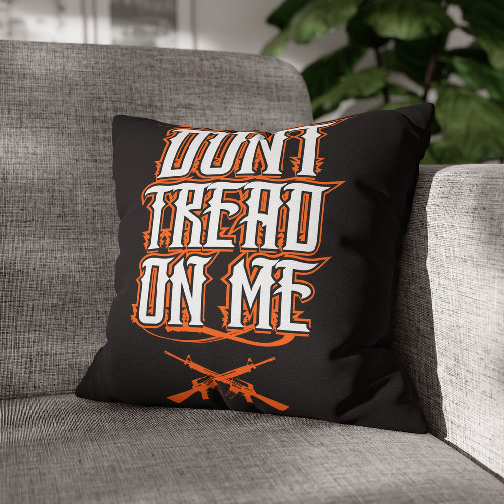 Don’t Tread On Me Throw Pillow — Patriotic Gadsden-Style Accent Cushion