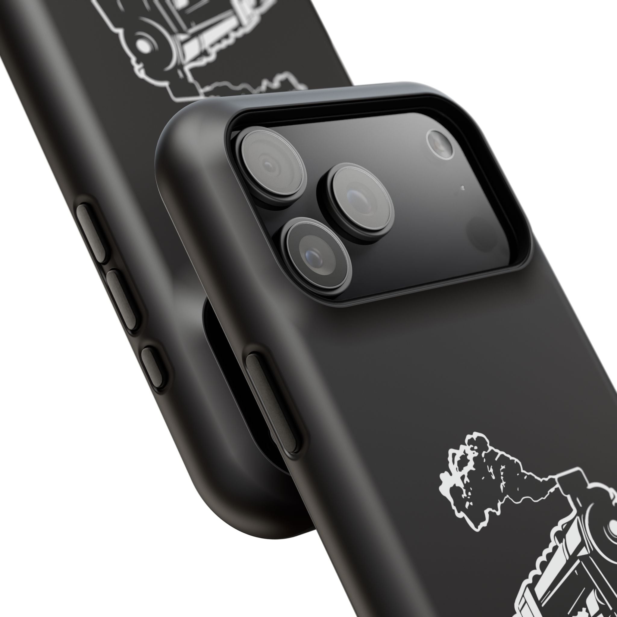 Train Graphic Phone Case — “Goin' Loco!” Impact-Resistant Protective Case