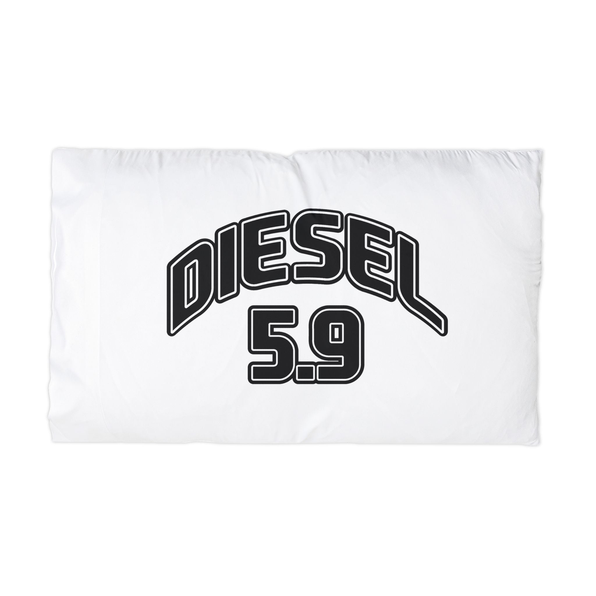Diesel 5.9 Microfiber Pillowcase – Truck Lover Engine Logo Pillowcase