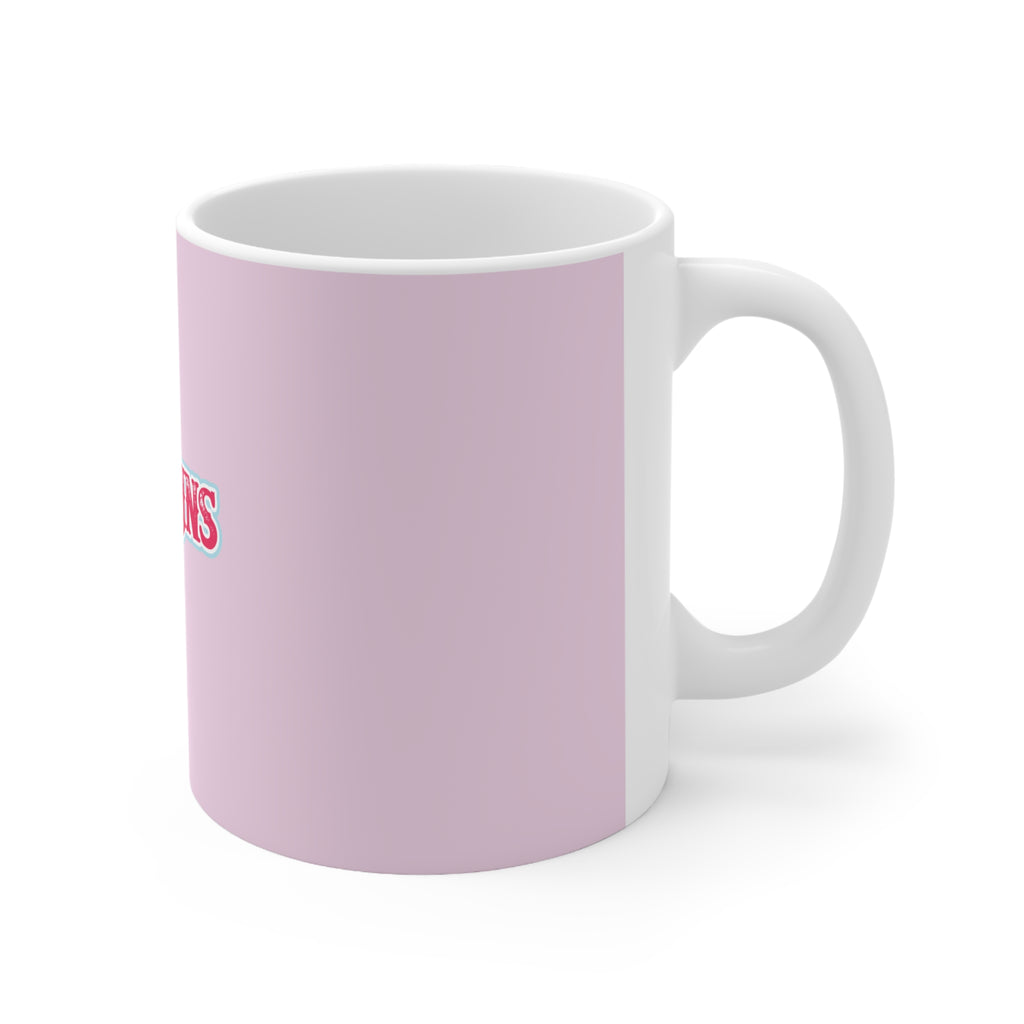 Pink "My Ex Drove a Cummins" Ceramic Coffee Mug — Diesel Truck Funny Gift (11oz & 15oz)