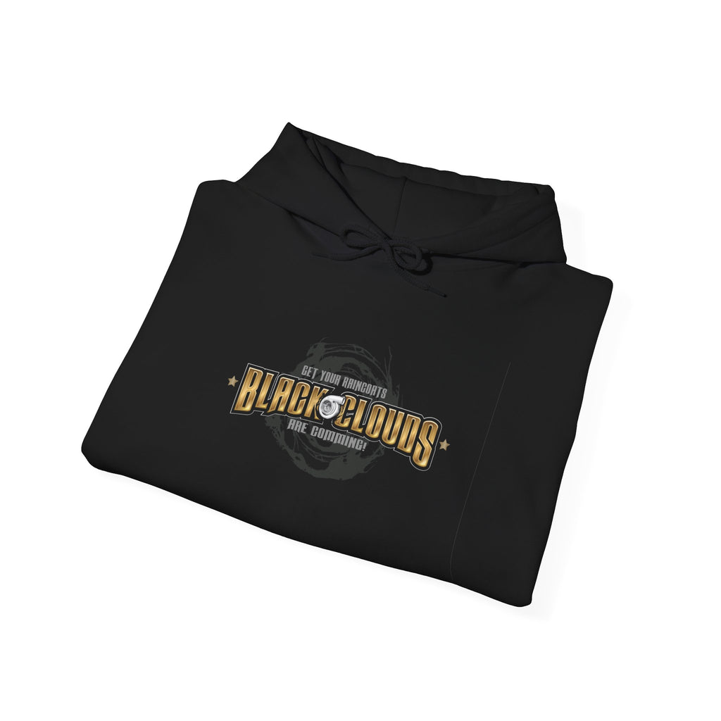 Black /cloudsHoodie —  Graphic Hooded Sweatshirt