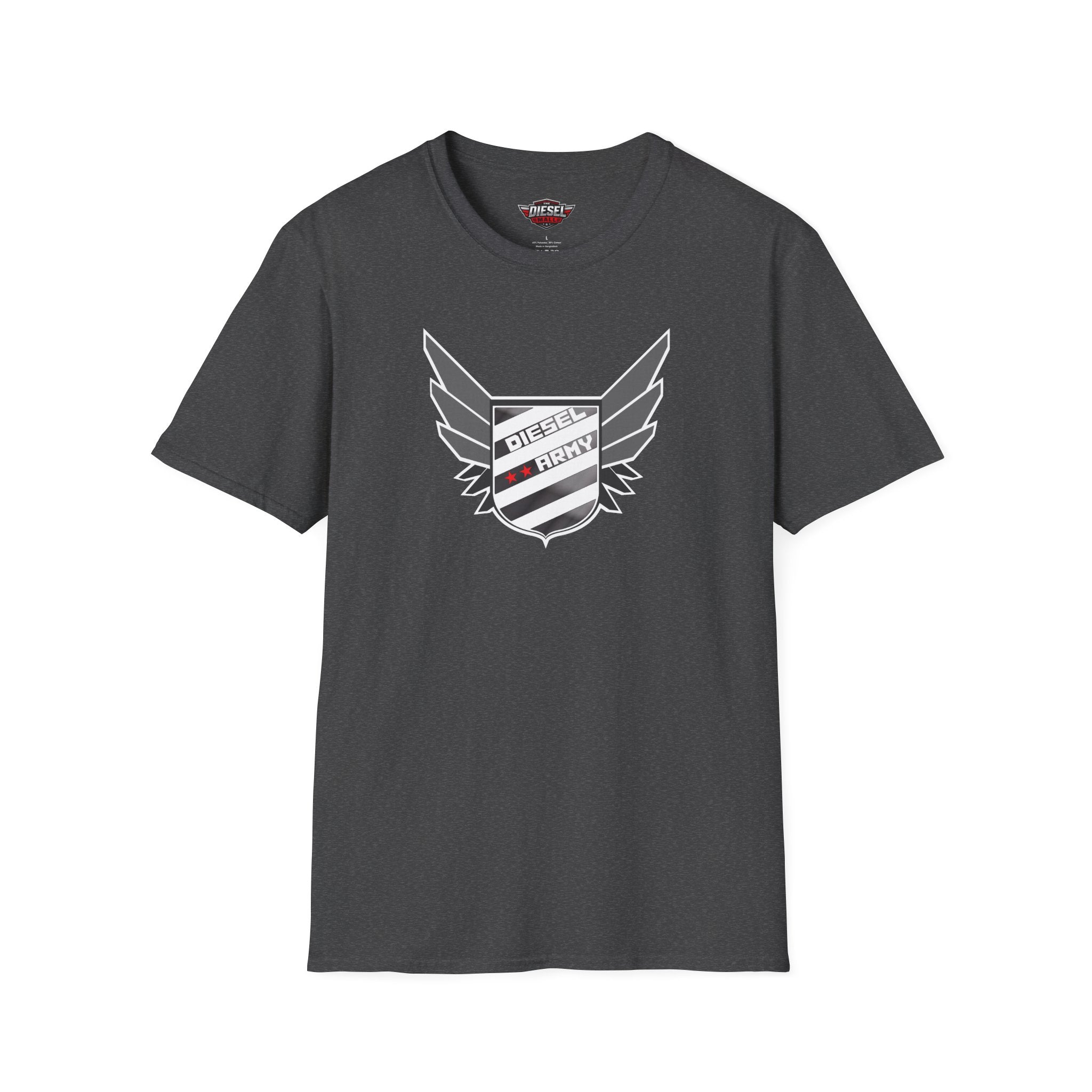 Diesel Rally Shield T-Shirt — Vintage Racing Crest Tee