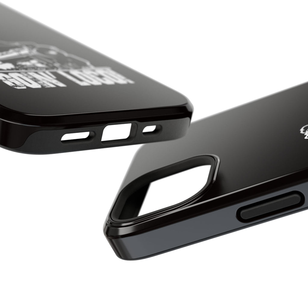 Train Graphic Phone Case — “Goin' Loco!” Impact-Resistant Protective Case