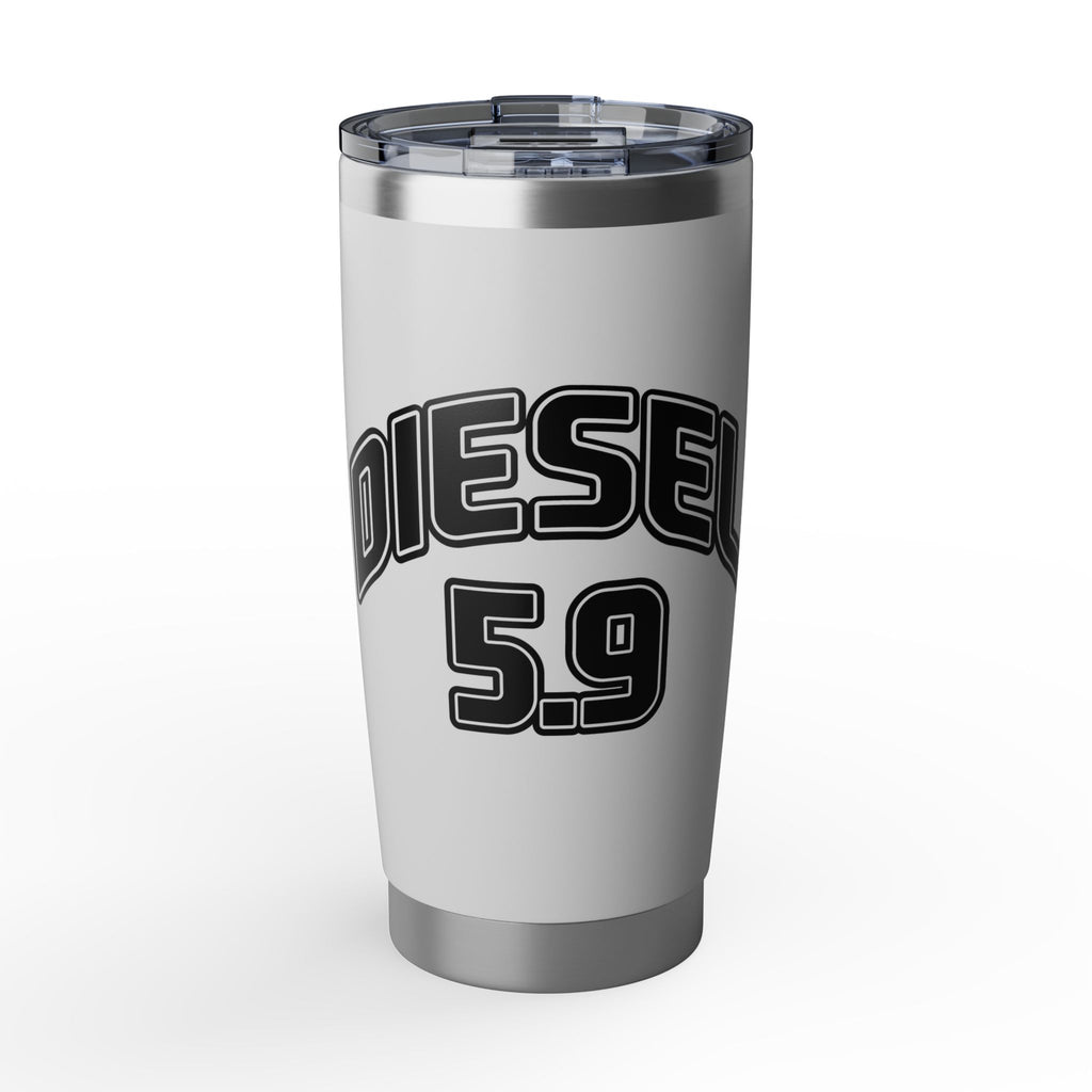 Diesel 5.9 Stainless Steel 20oz Tumbler — Insulated Truck Enthusiast Cup