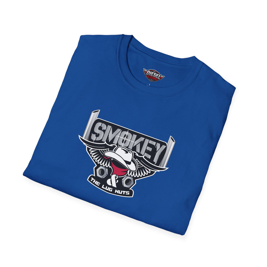 Smokey Motorcycle Eagle T-Shirt — Retro Biker Emblem Tee