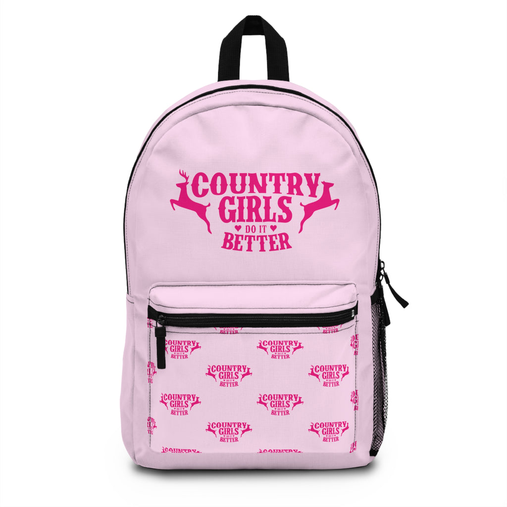 Country Girls Do It Better Backpack – Pink Western Bag