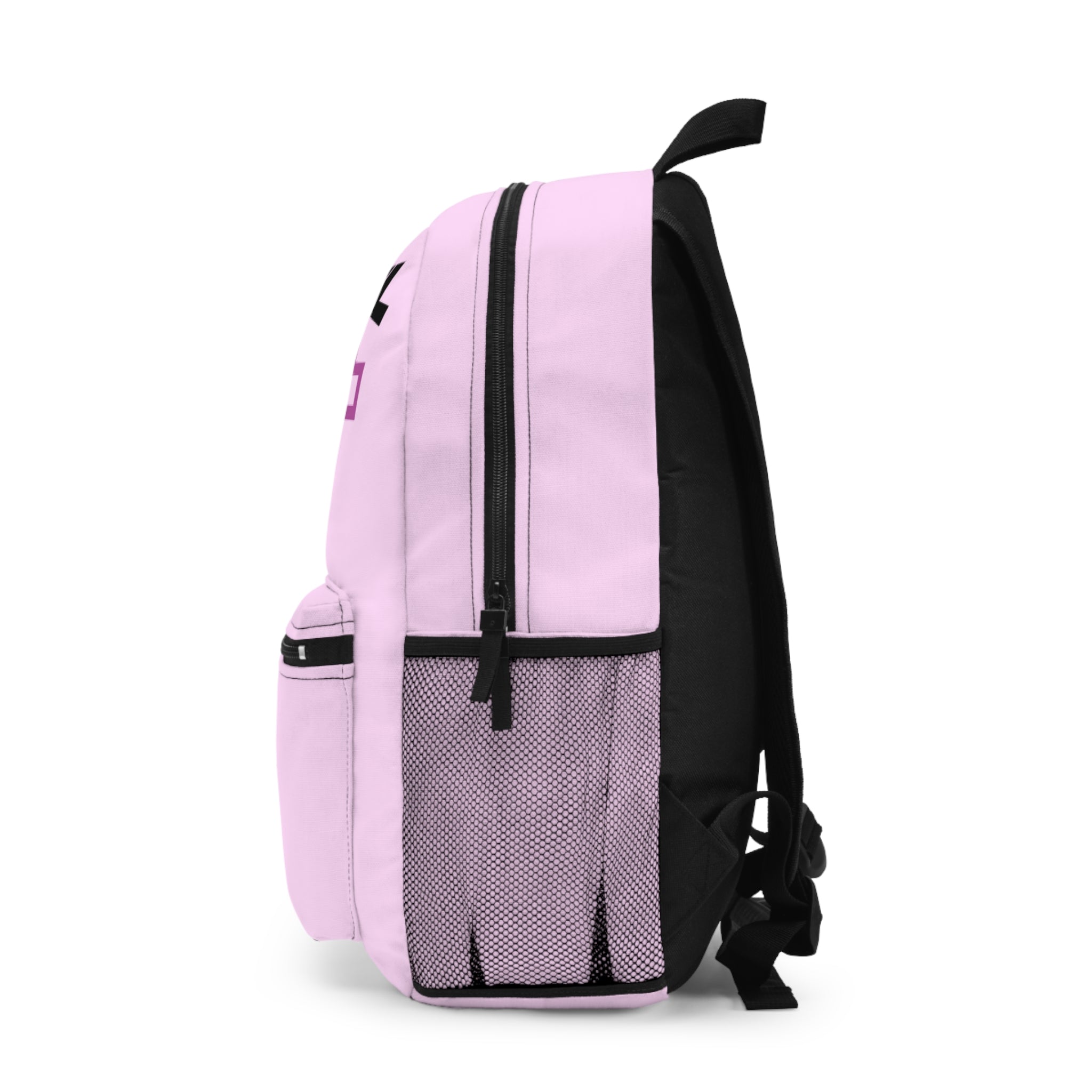 Diesel Girl Pink Backpack — Kiss Logo Casual  Bag