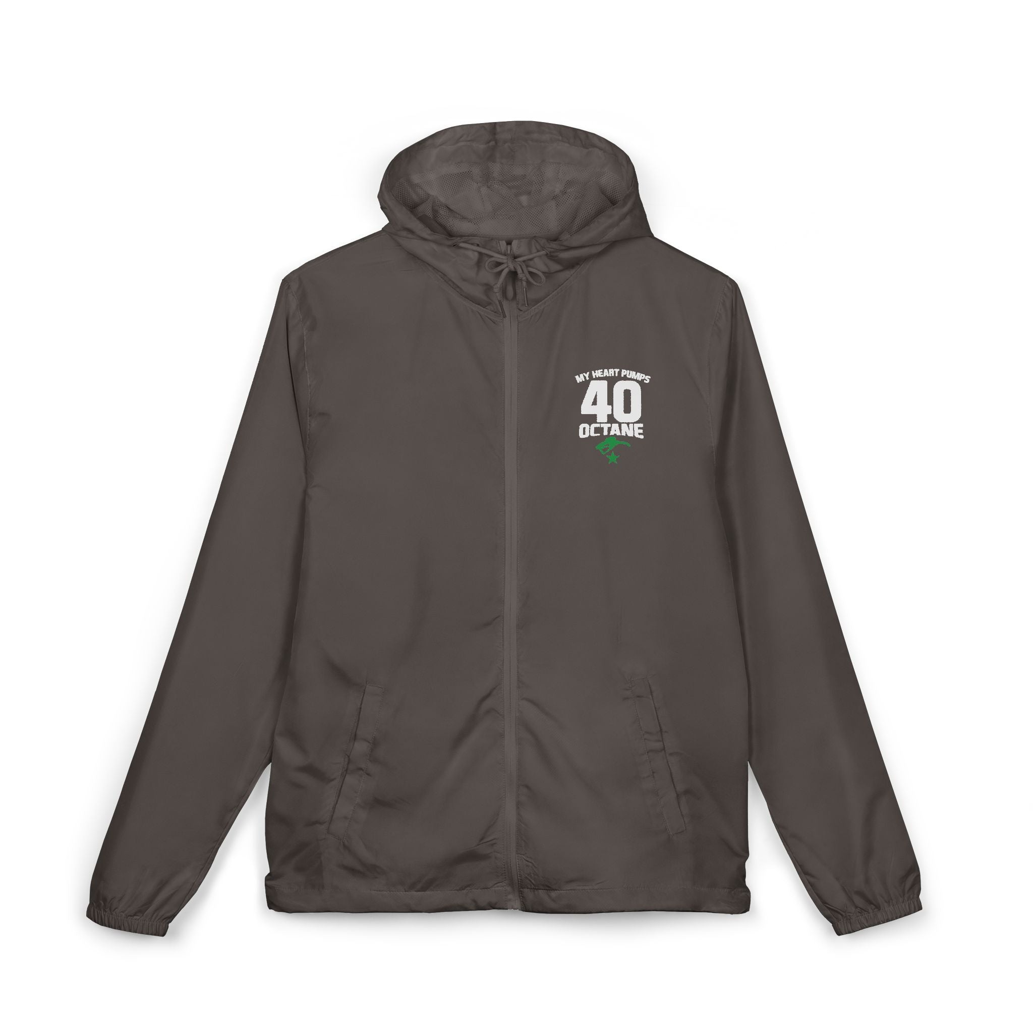 40 Octane Racing Windbreaker Jacket — Motorsports Team Jacket