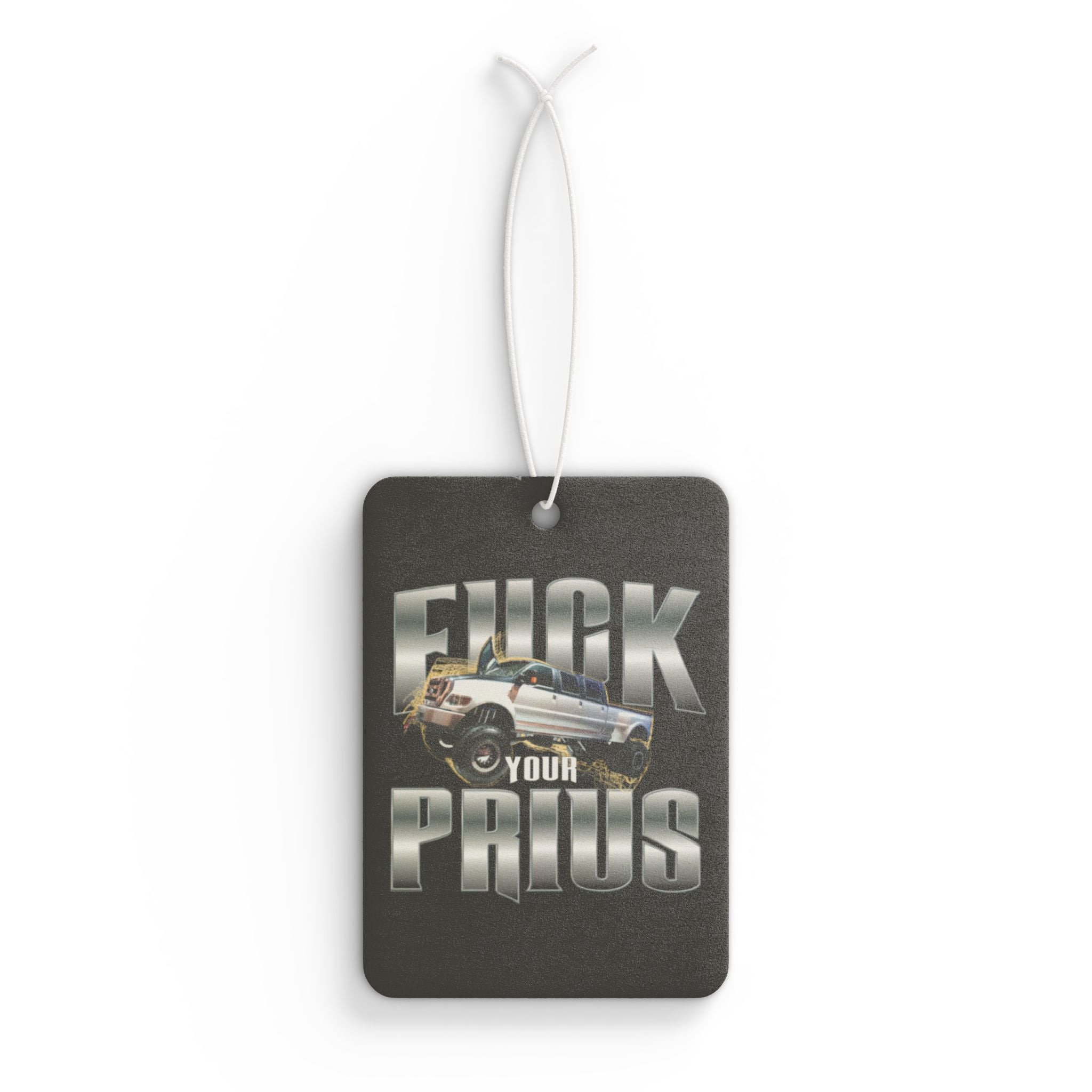 Car Air Freshener — 'F*** Your Prius' Retro Muscle Car Scent Tag
