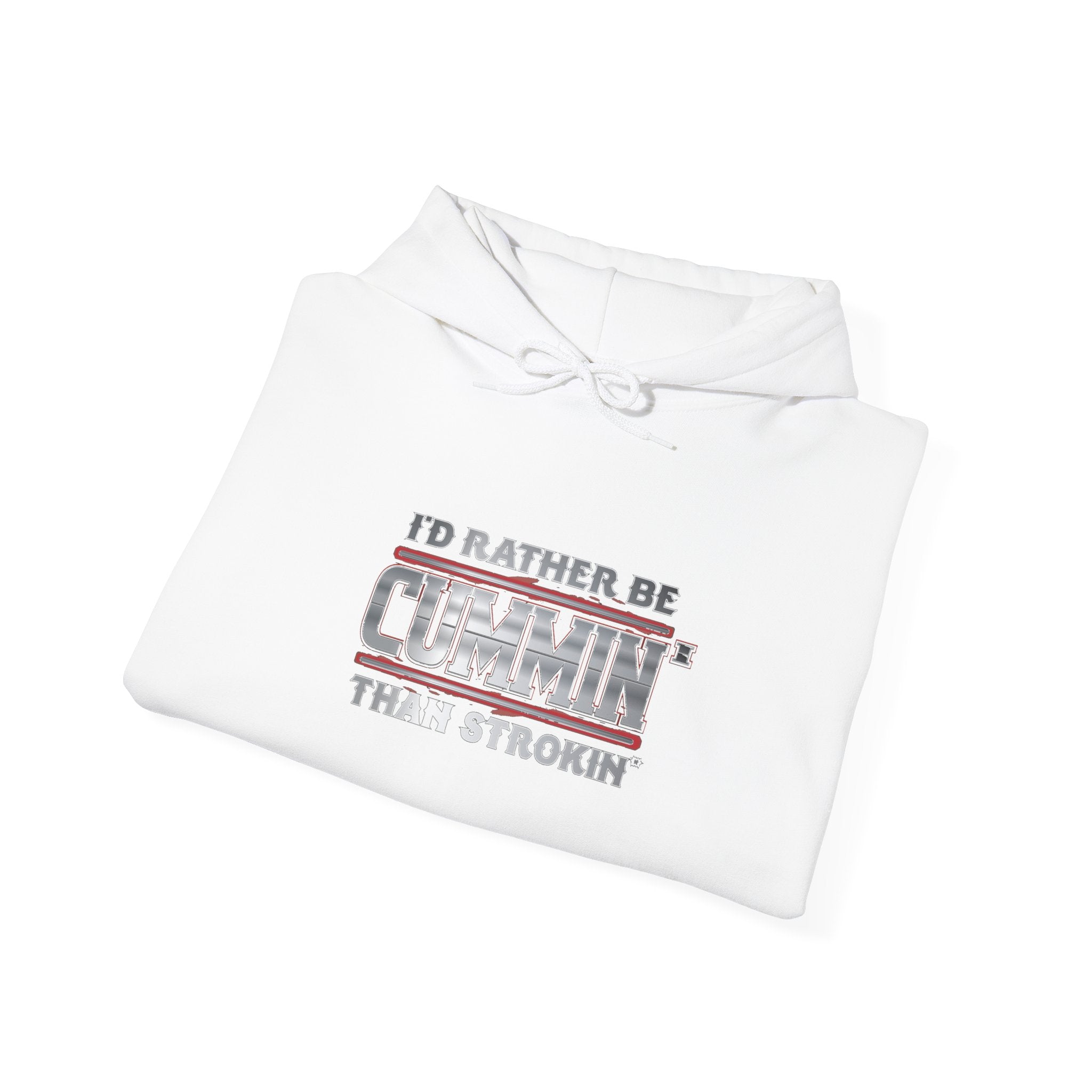 I'd Rather Be Cummin' Trucker Hoodie — Funny Trucker/Camper Pullover