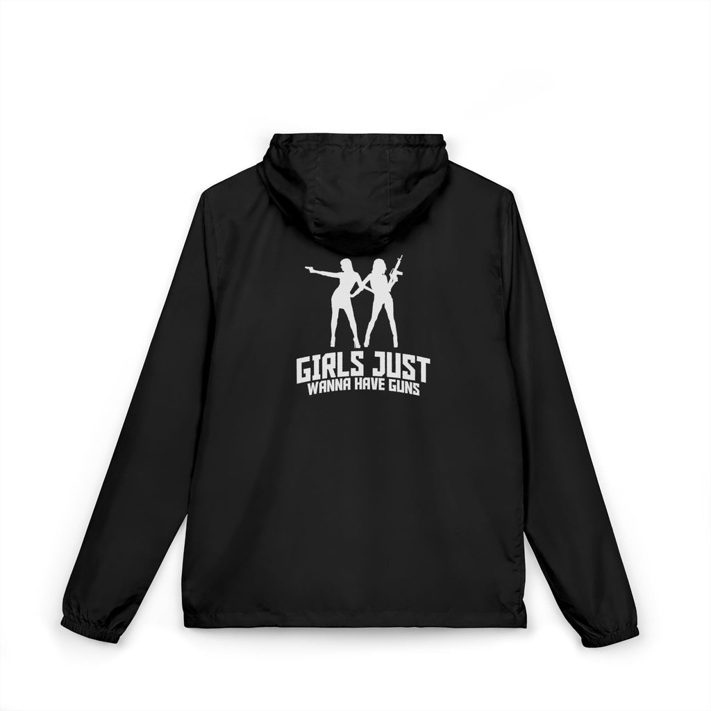 Girls Just Wanna Have Guns Windbreaker