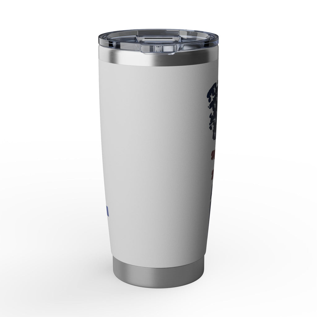 20oz Tumbler — "America Runs on Diesel" Patriotic Insulated Travel Cup