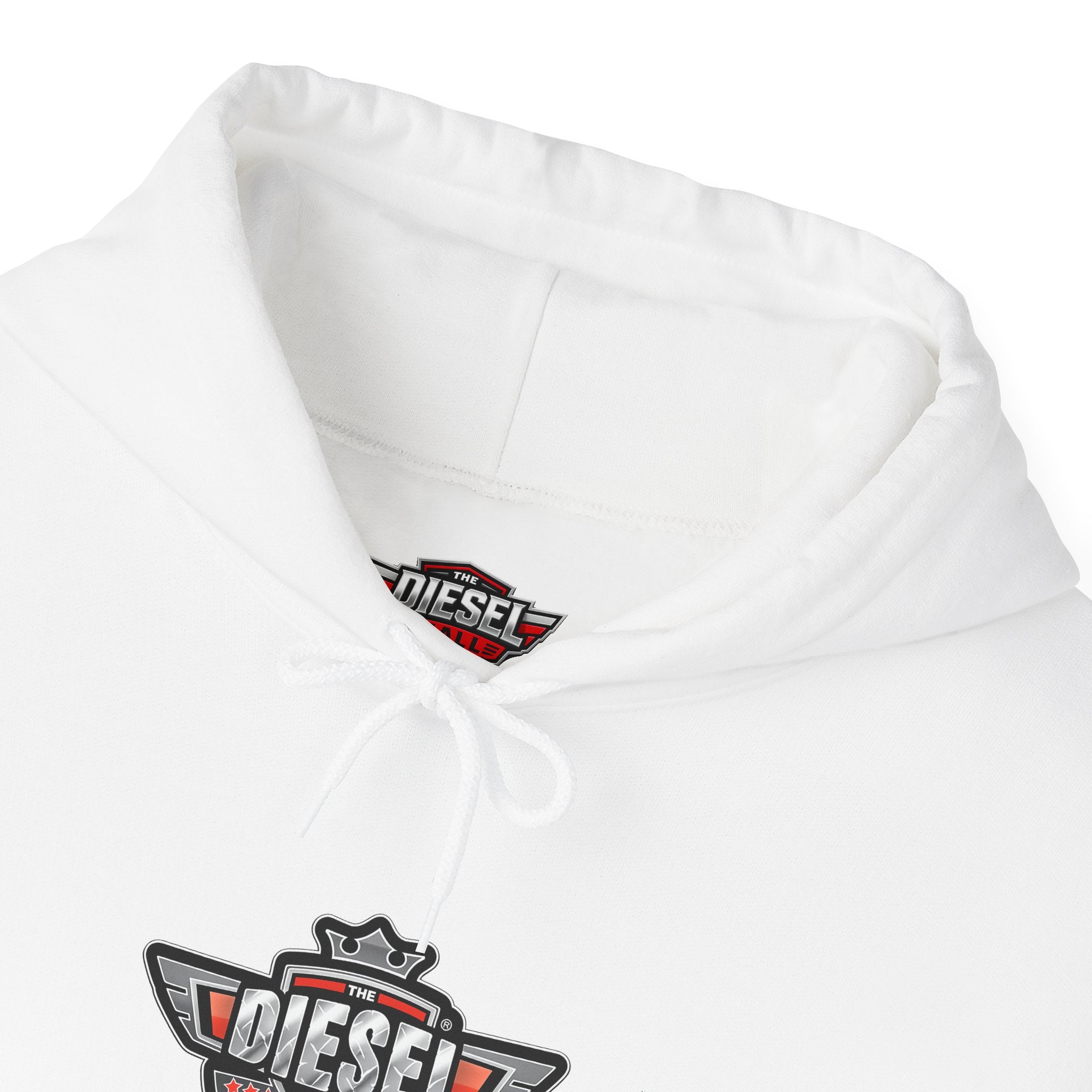 Diesel Logo Hoodie — Retro Motor Emblem Pullover