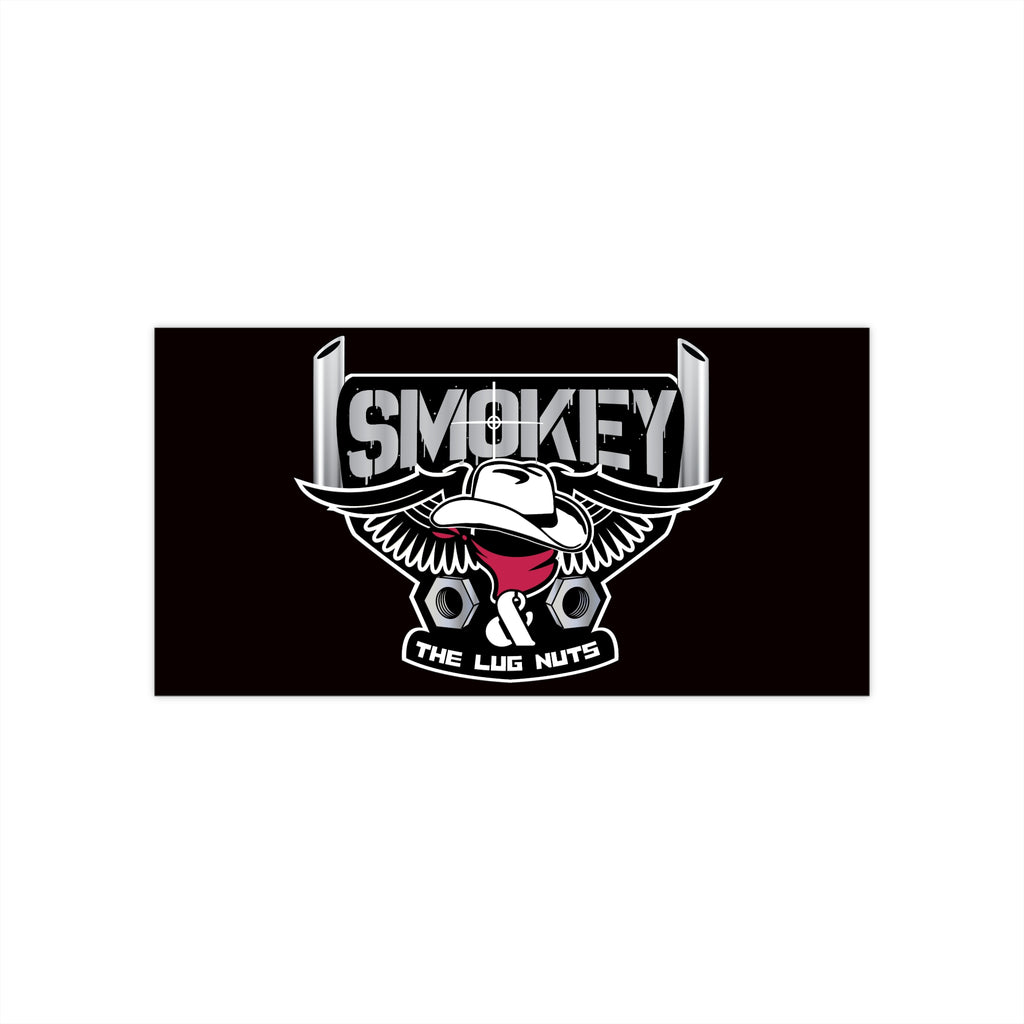 Bumper Sticker — "Smokey & The Lug Nuts" Retro Mechanic Emblem