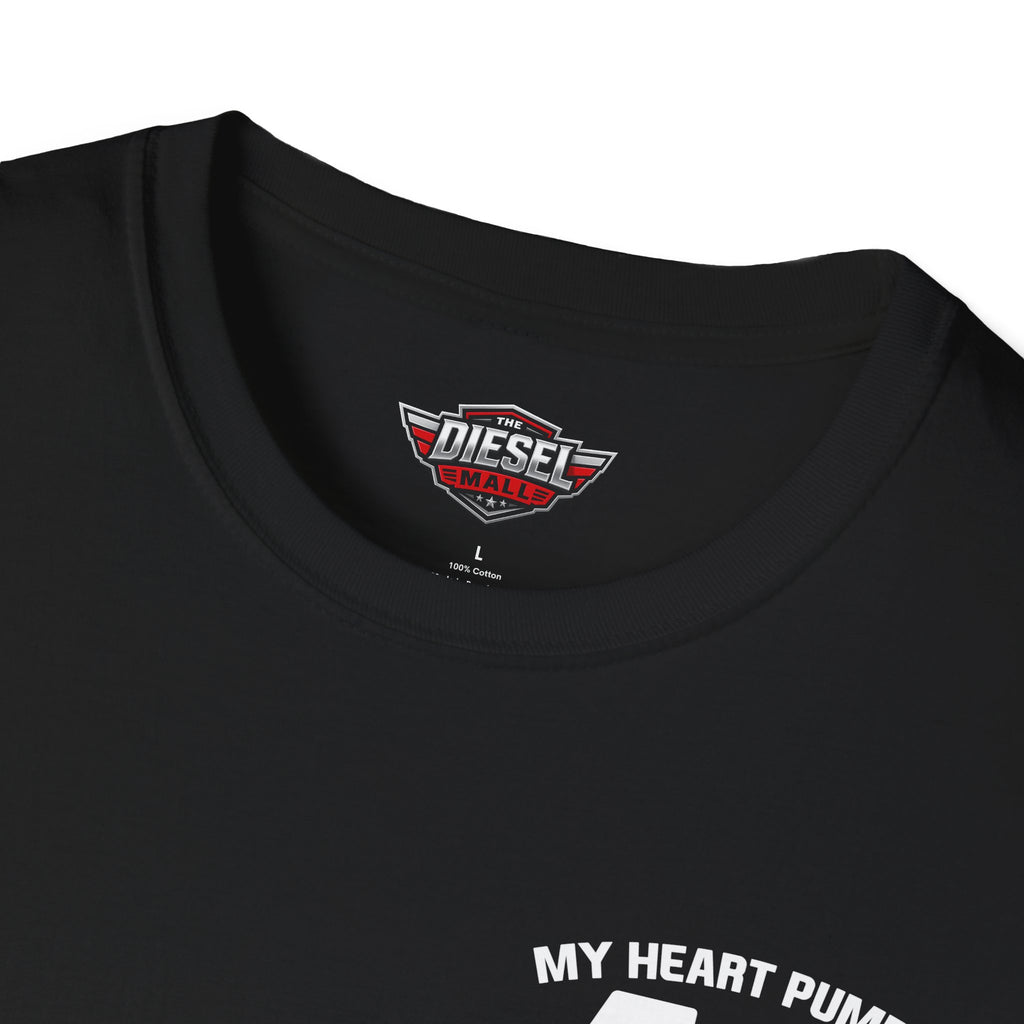 My Heart Pumps 40 Octane T-Shirt — Racing Enthusiast 40th Birthday Tee