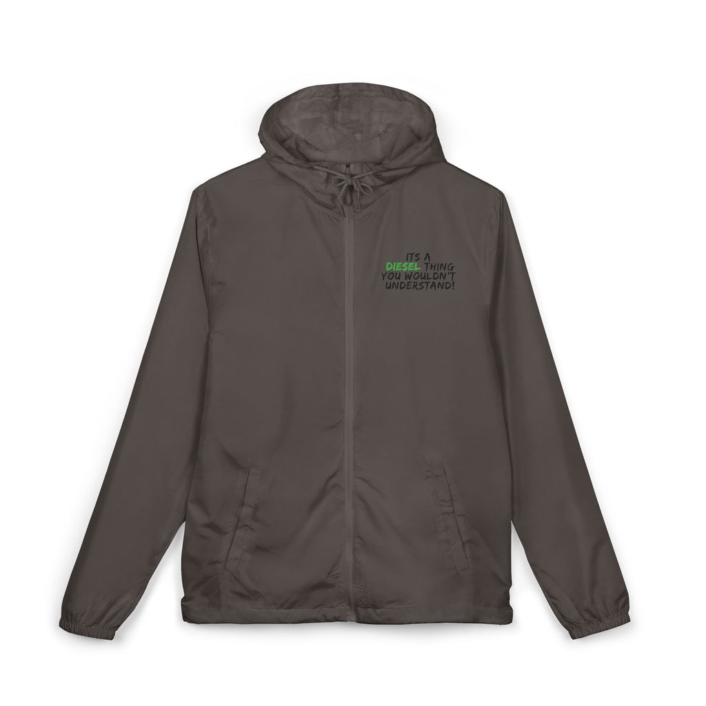 Unisex Full-Zip Windbreaker Jacket