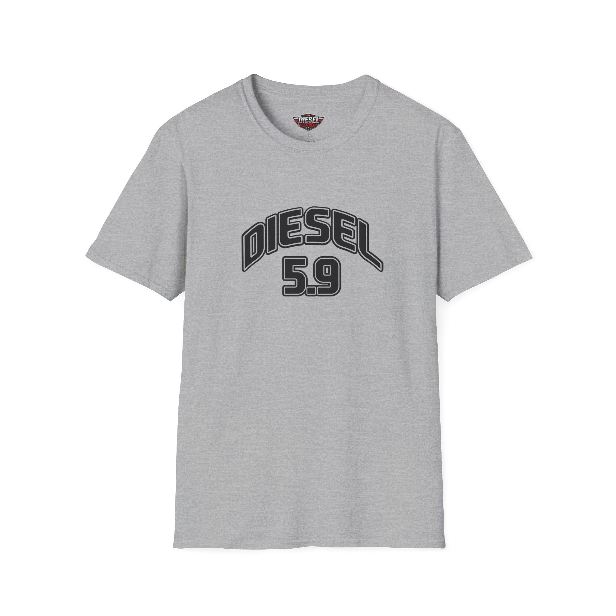 Diesel 5.9 Graphic T-Shirt — Truck Engine Retro Tee