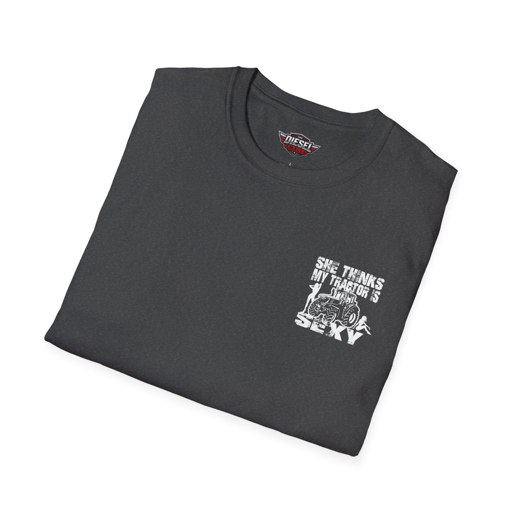 'She Thinks My Tractor Is Sexy' Graphic T‑Shirt