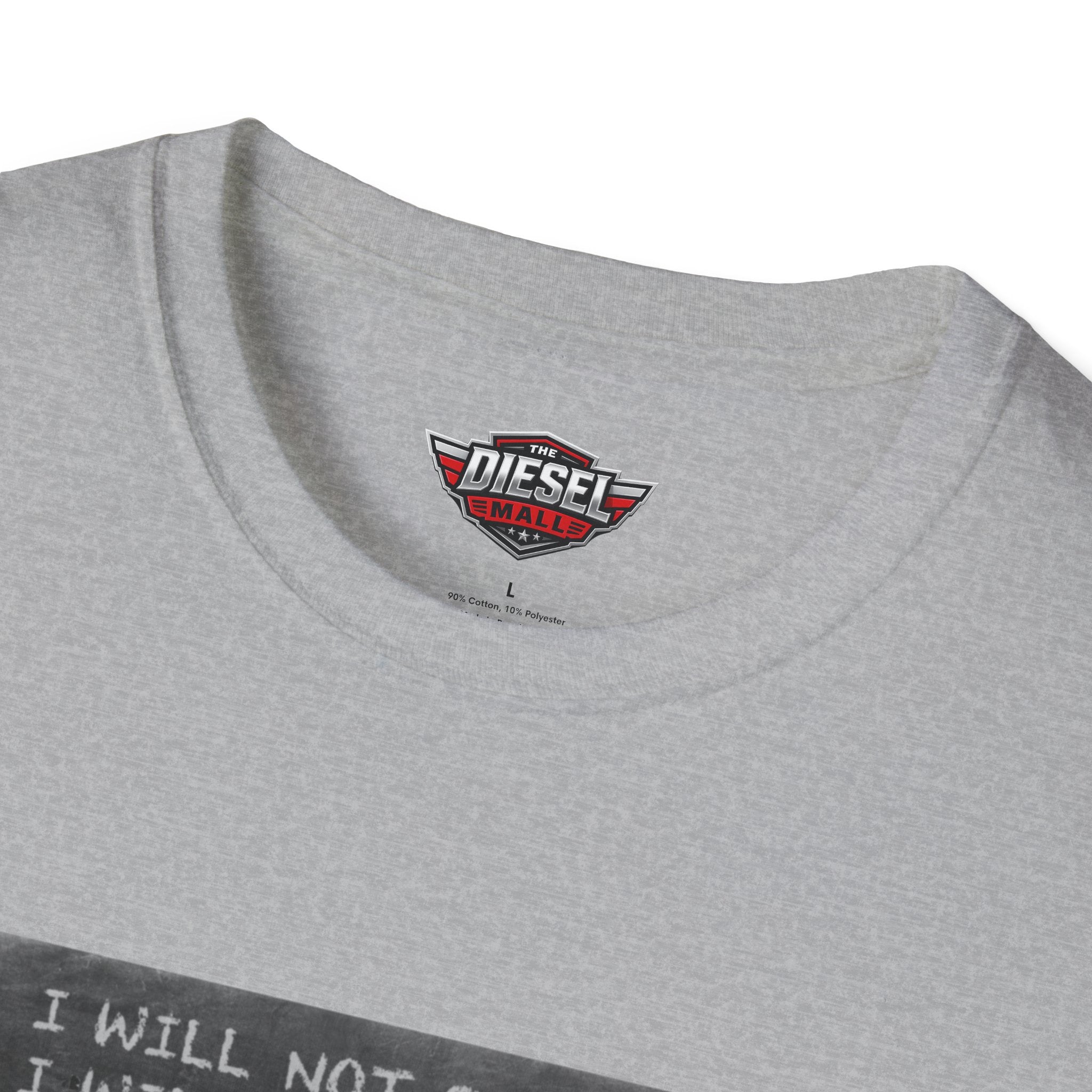 Chalkboard Kid 'I Will Not Roll Coal' T-Shirt