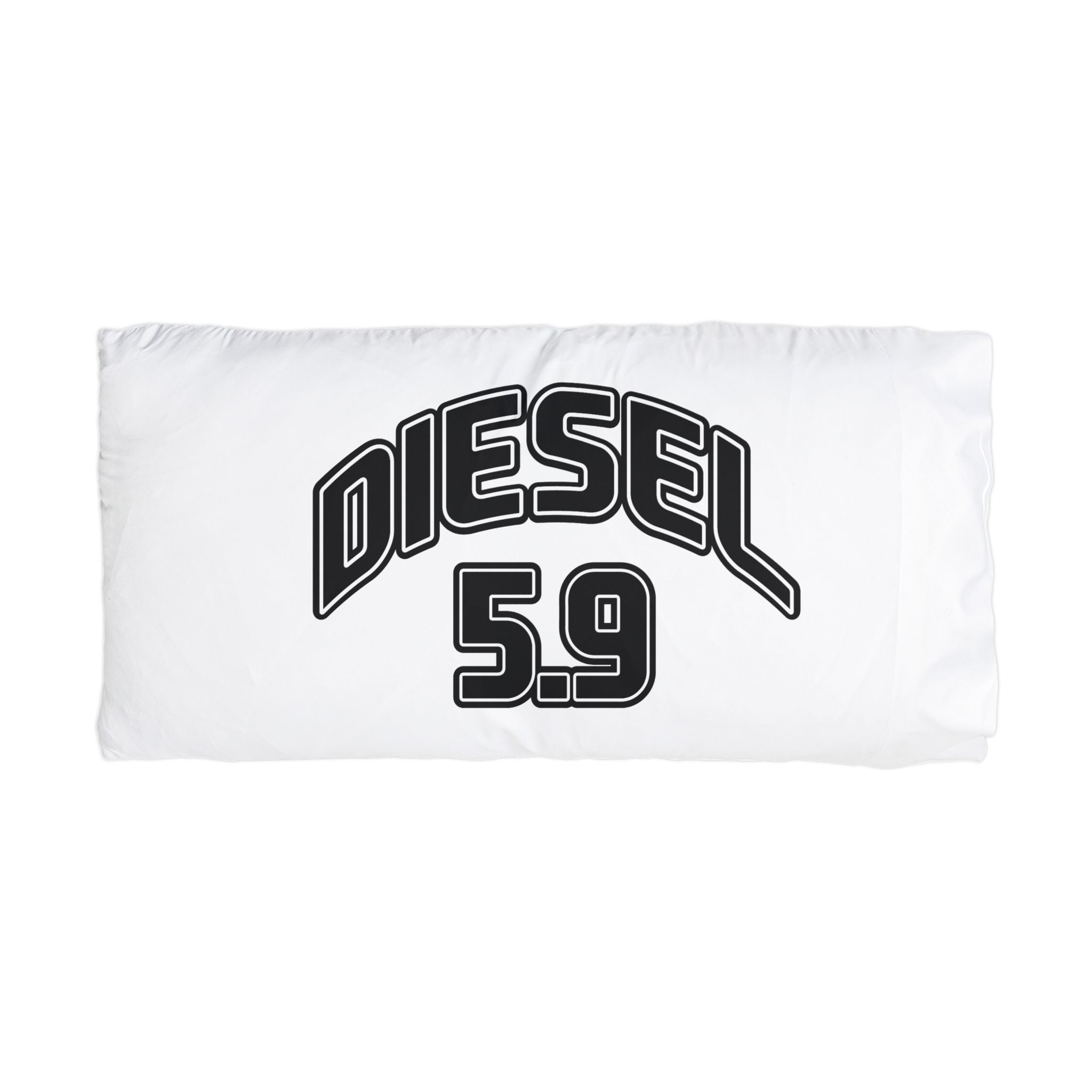Diesel 5.9 Microfiber Pillowcase – Truck Lover Engine Logo Pillowcase