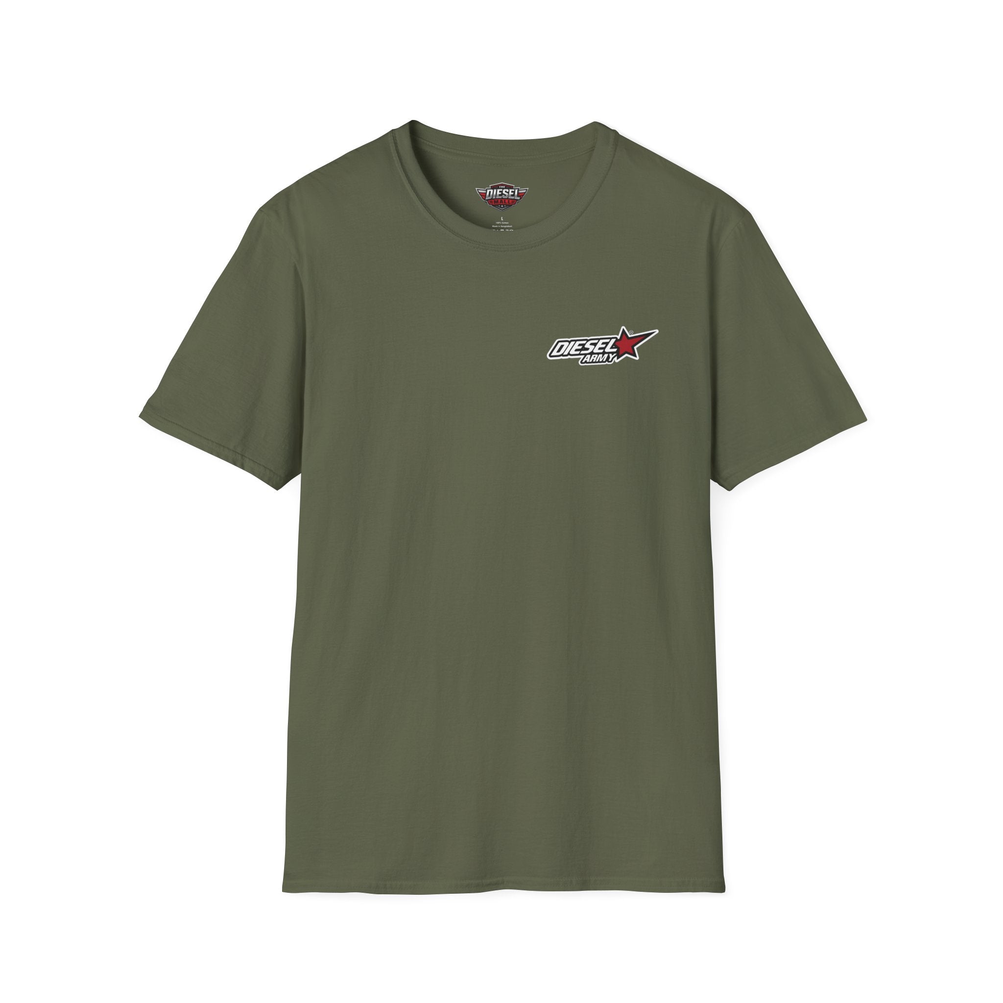 Diesel Army Logo T-Shirt —  Diesel Trucks Enthusiast Crew Tee