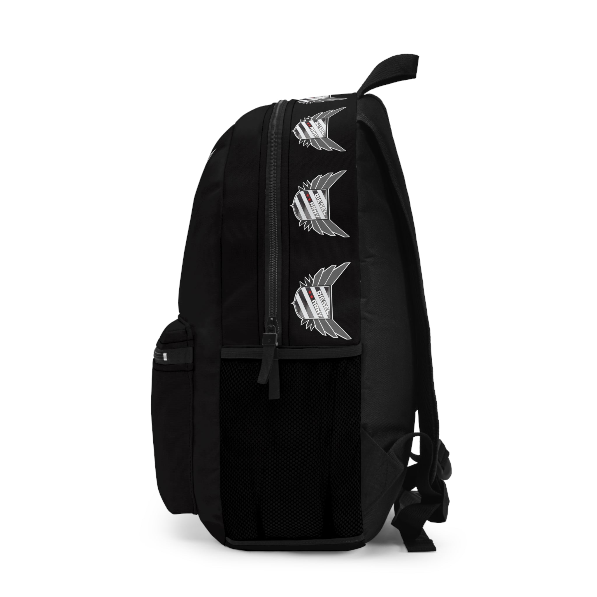Diesel Army Shield Backpack — Tactical Wing Emblem Daypack