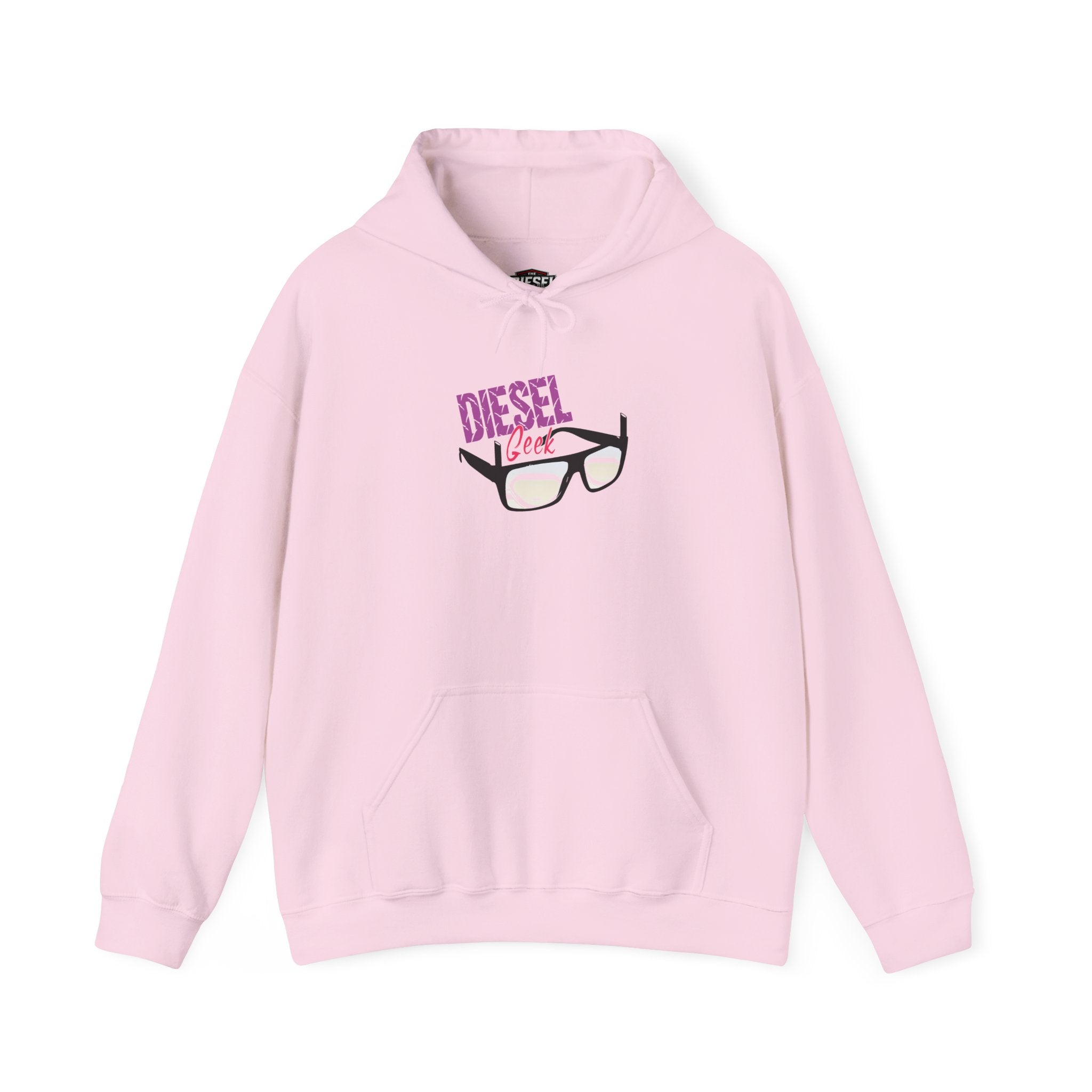 Diesel Dad Hoodie - 'Diesel' Glasses Graphic Pullover