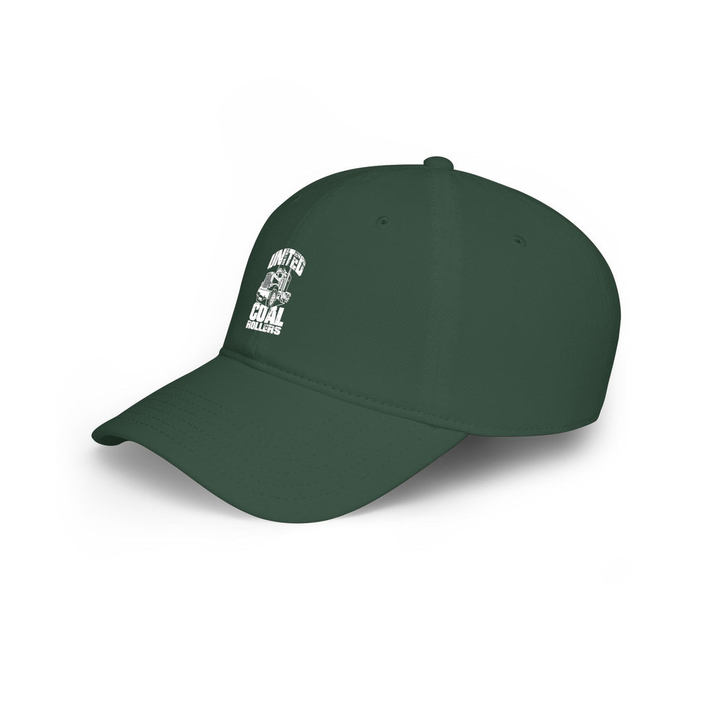 United Coal Miners Low Profile Baseball Cap — Red Coal Mining Trucker Hat