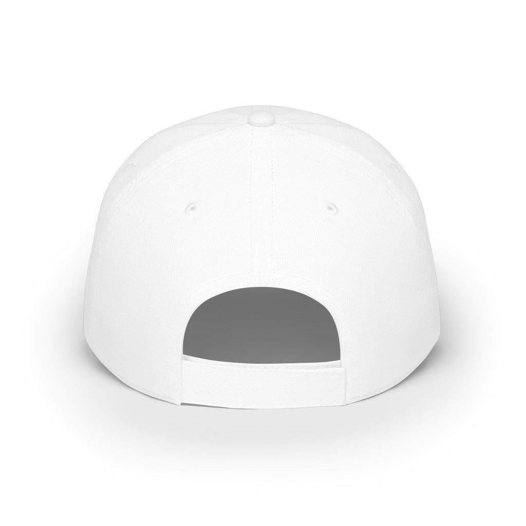Low Profile Baseball Cap — "I'd Rather Be Cummin' Than Strokin'" Distressed American Flag Hat