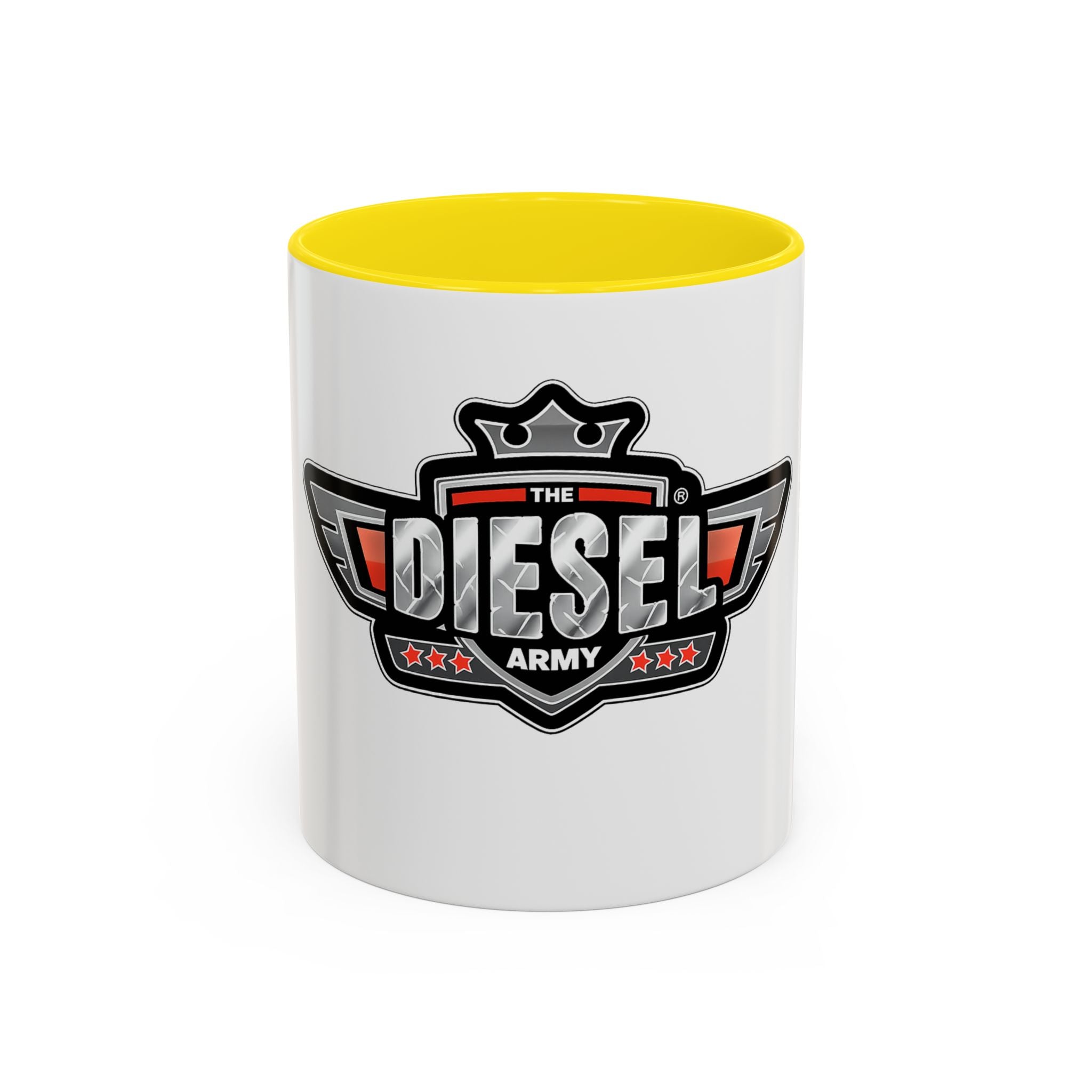 Diesel Army Accent Coffee Mug – 'The Diesel Army' Logo 11/15oz