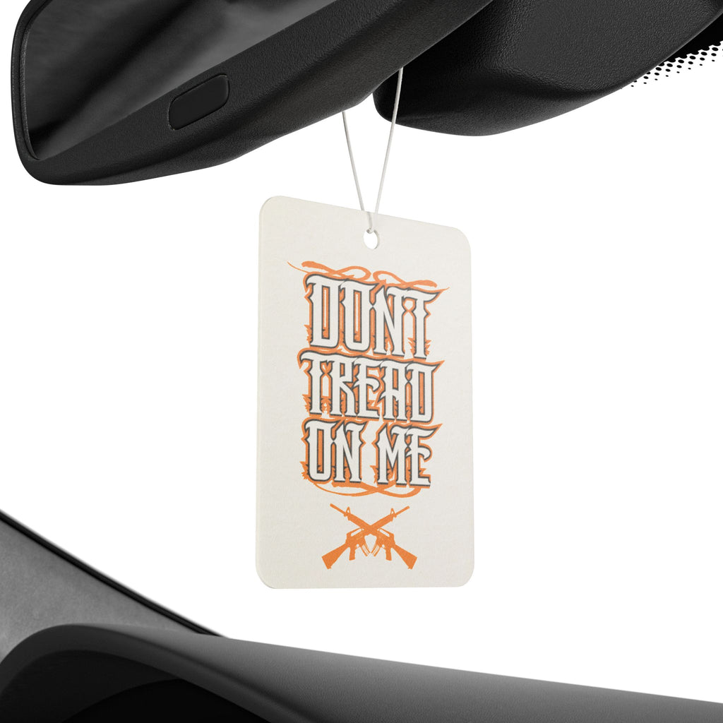 Don’t Tread On Me Car Air Freshener — Patriotic Rustic Scented Ornament