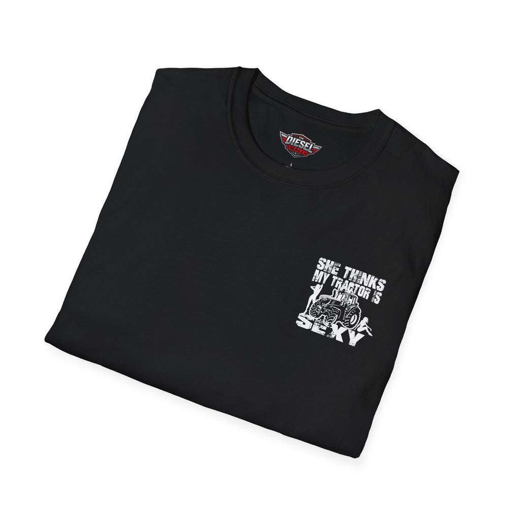'She Thinks My Tractor Is Sexy' Graphic T‑Shirt