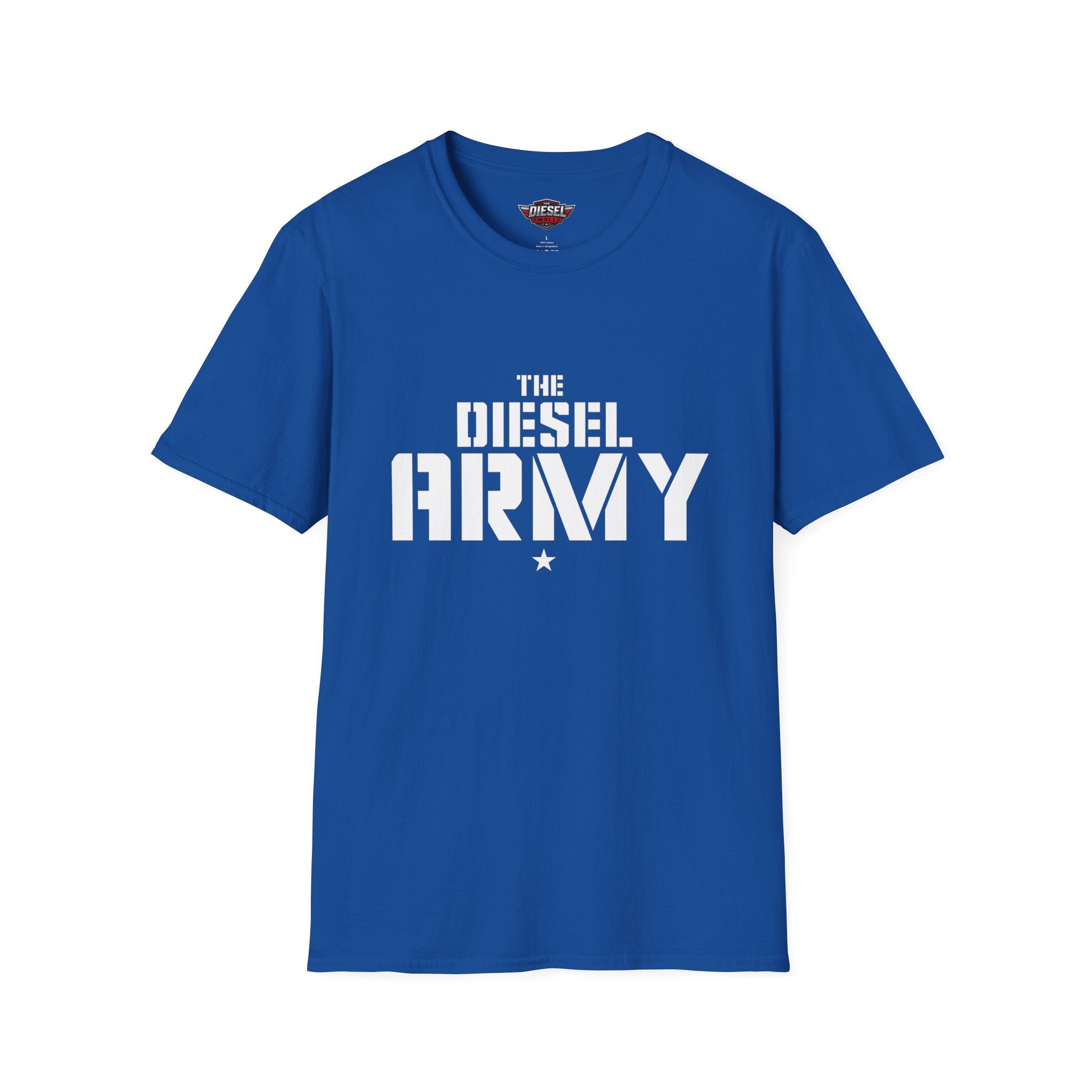 Diesel Army T-Shirt — Bold 'The Diesel Army' Graphic Tee