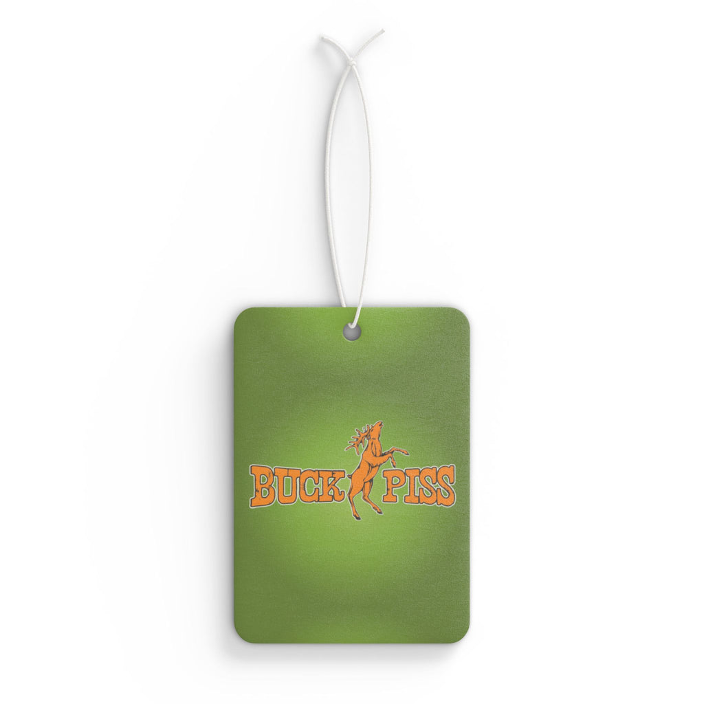 Car Air Freshener — 'Buck' Kiss' Retro Rodeo Logo Scented Hanging Ornament