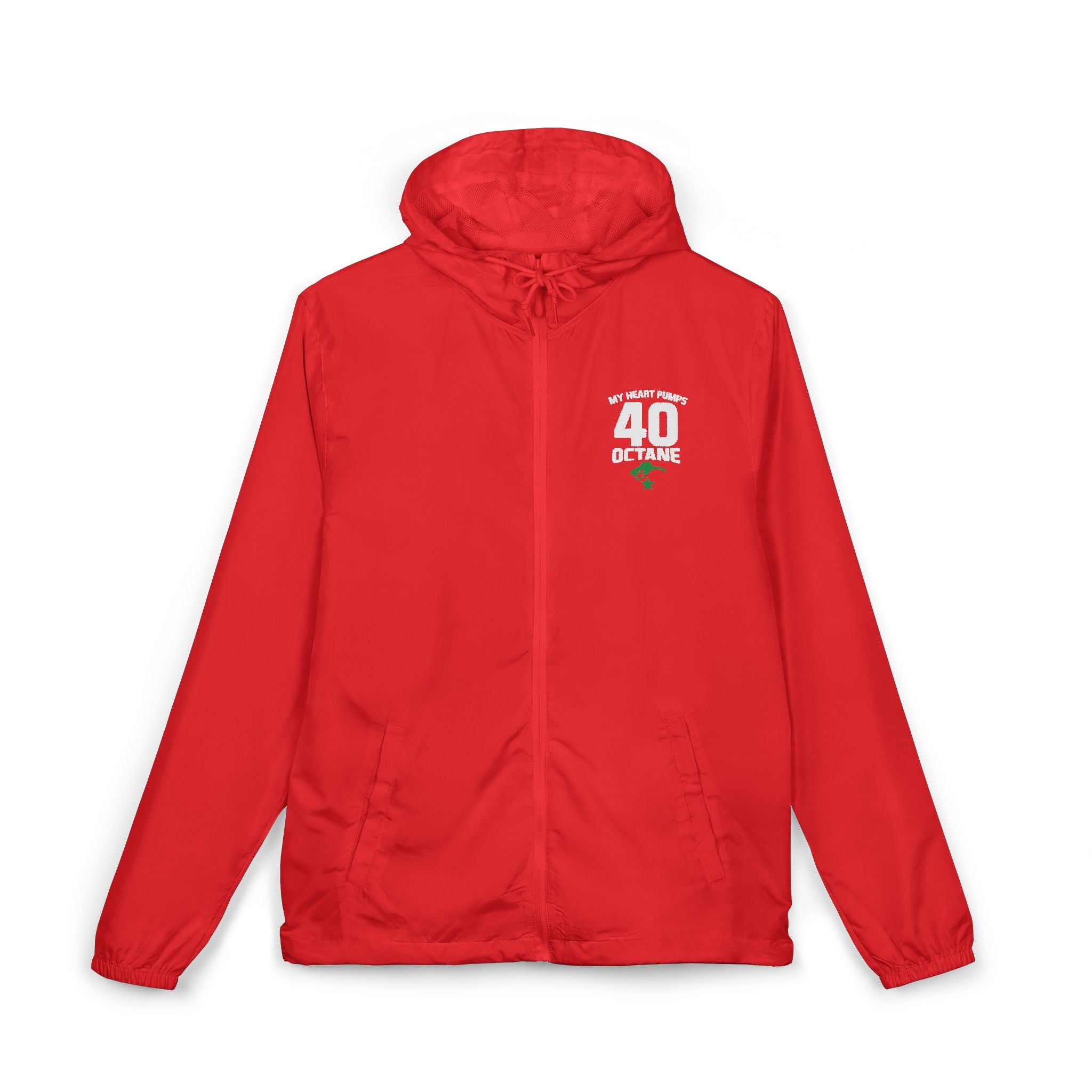 40 Octane Racing Windbreaker Jacket — Motorsports Team Jacket