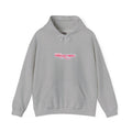 Powerstroke Logo Hoodie - Retro Pink Small Chest Graphic