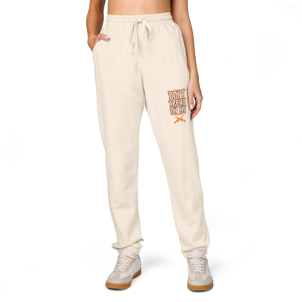 Fleece Sweatpants — 'Don't Be A Jerk' Pocket Graphic Joggers