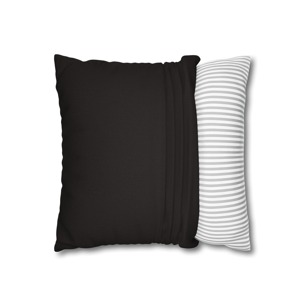 Don't Tread On Me Square Pillow — Patriotic Gadsden-Style Decorative Throw