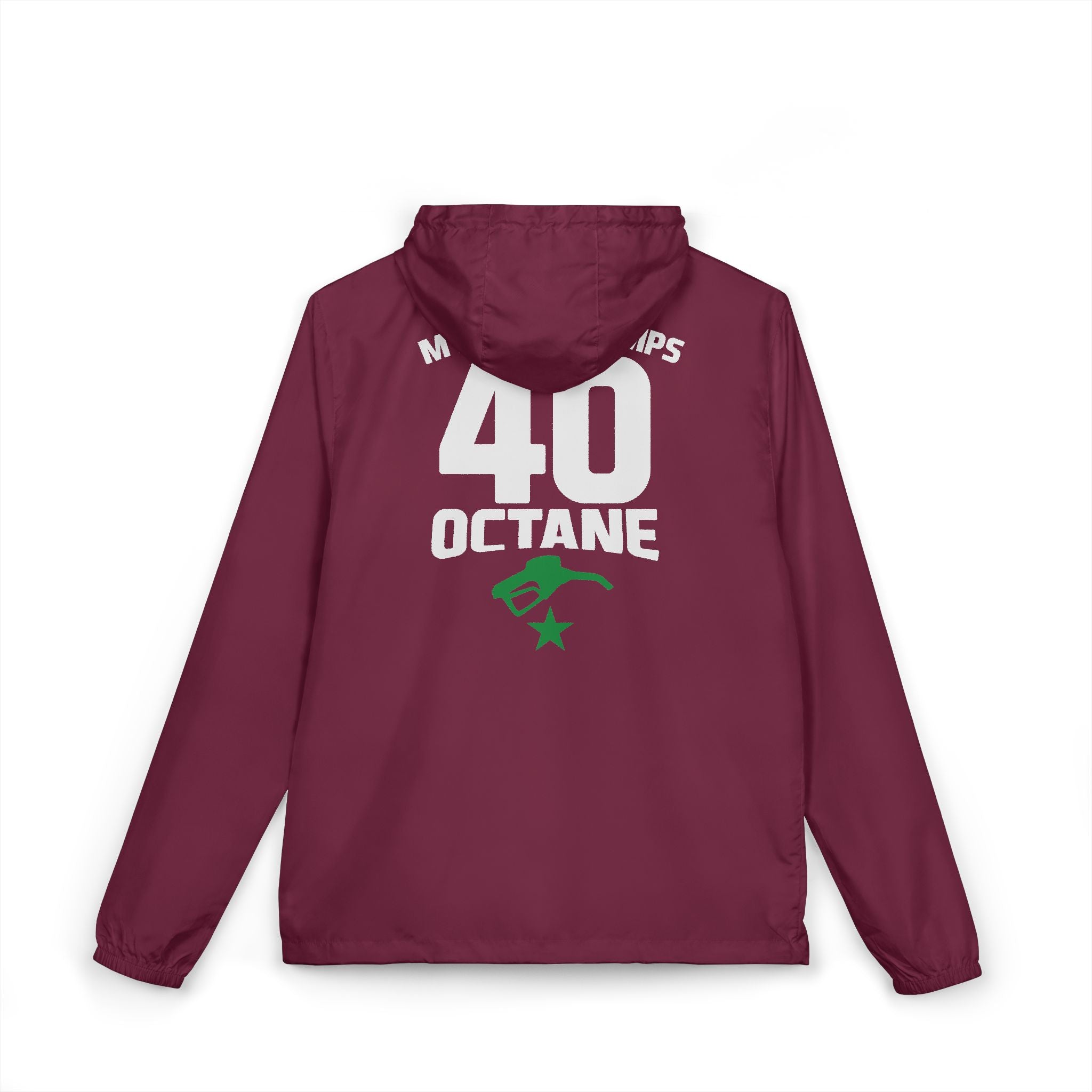 40 Octane Racing Windbreaker Jacket — Motorsports Team Jacket