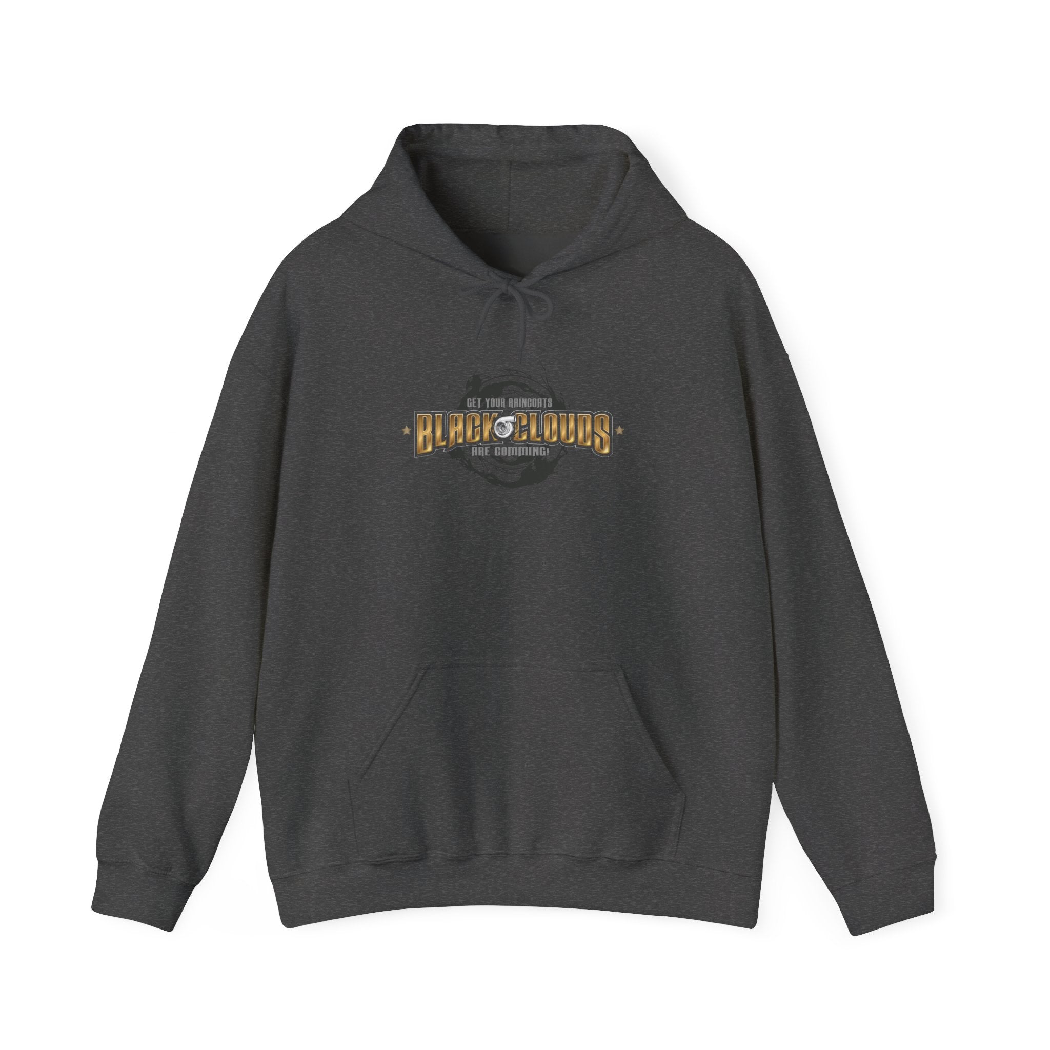 Black /cloudsHoodie —  Graphic Hooded Sweatshirt