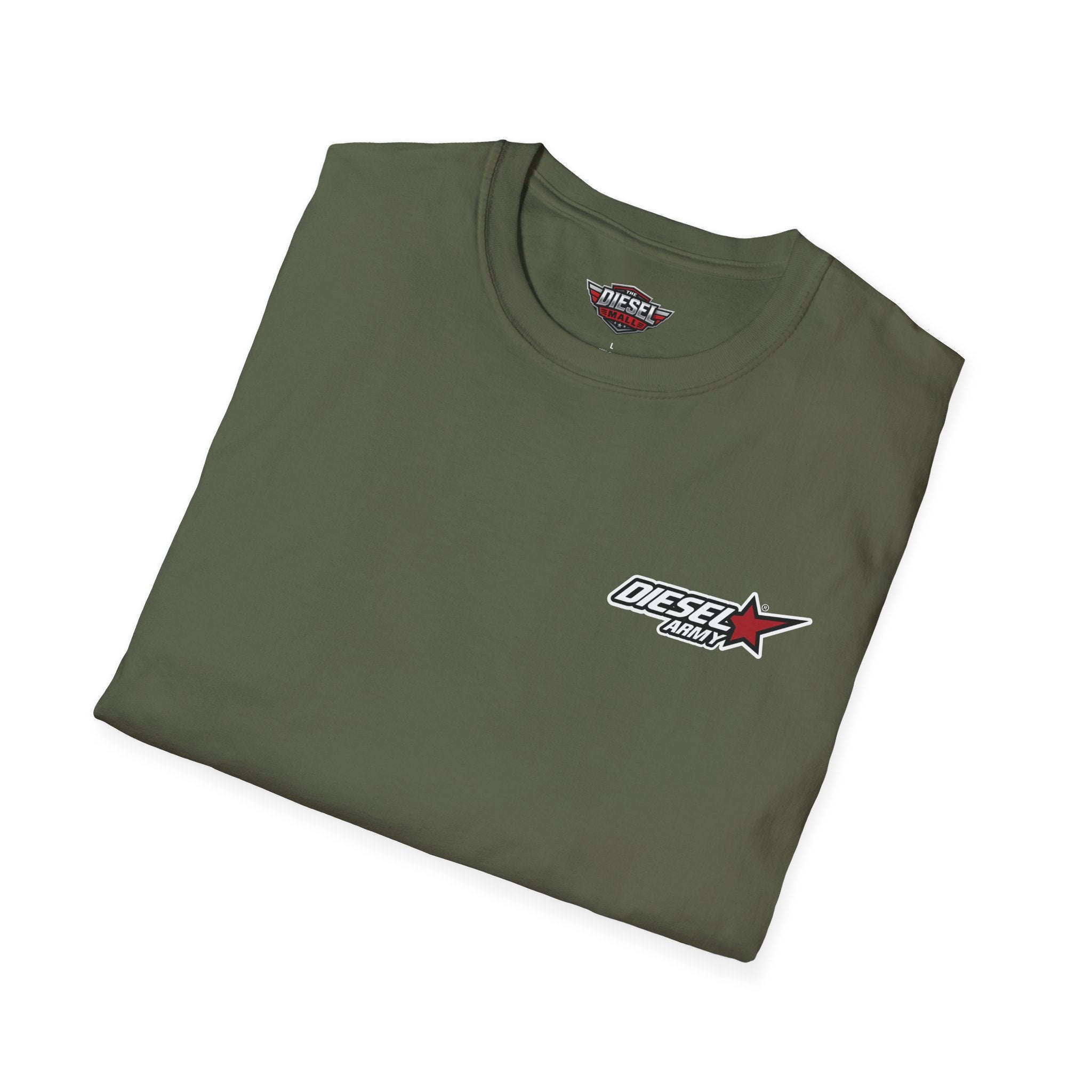 Diesel Army Logo T-Shirt —  Diesel Trucks Enthusiast Crew Tee