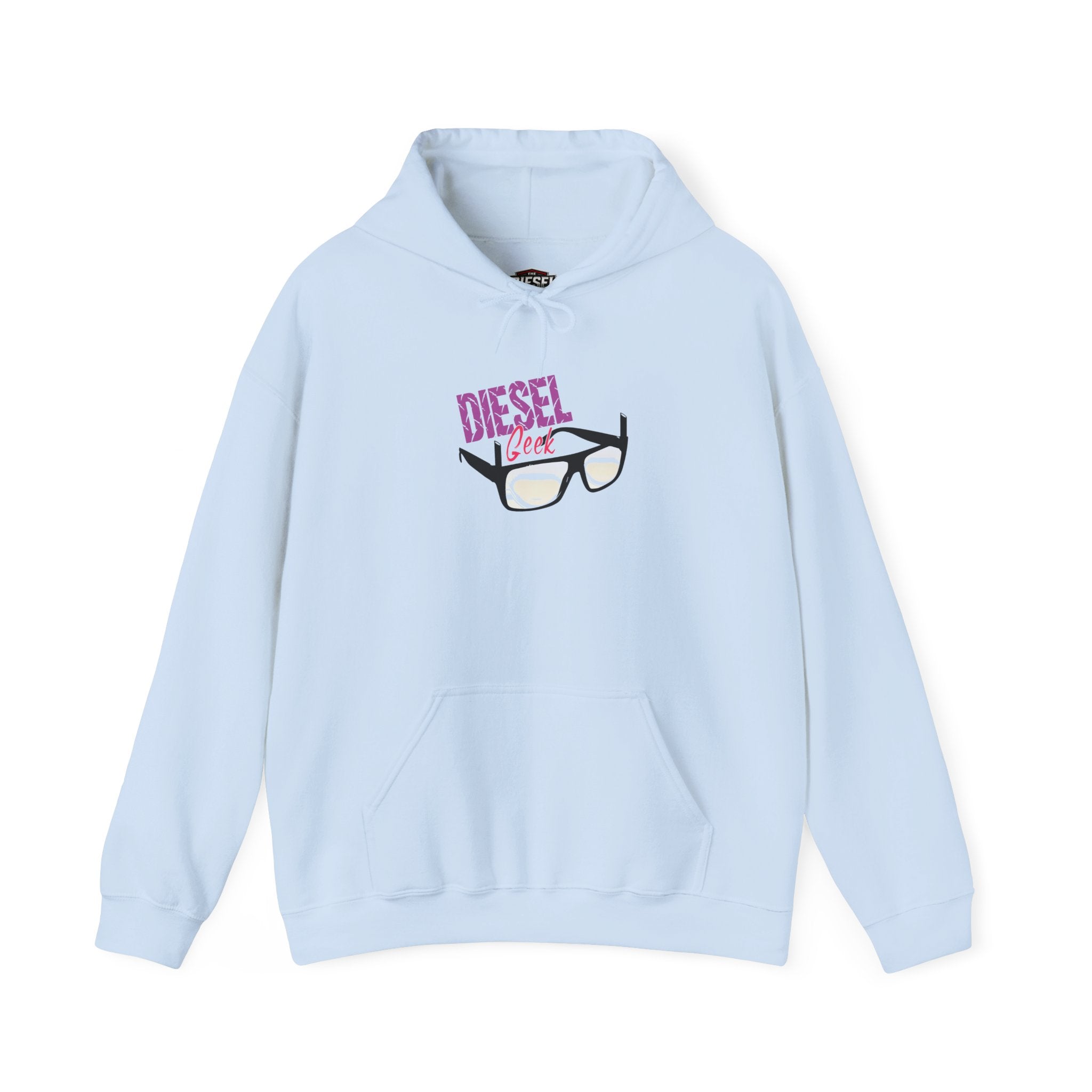 Diesel Dad Hoodie - 'Diesel' Glasses Graphic Pullover