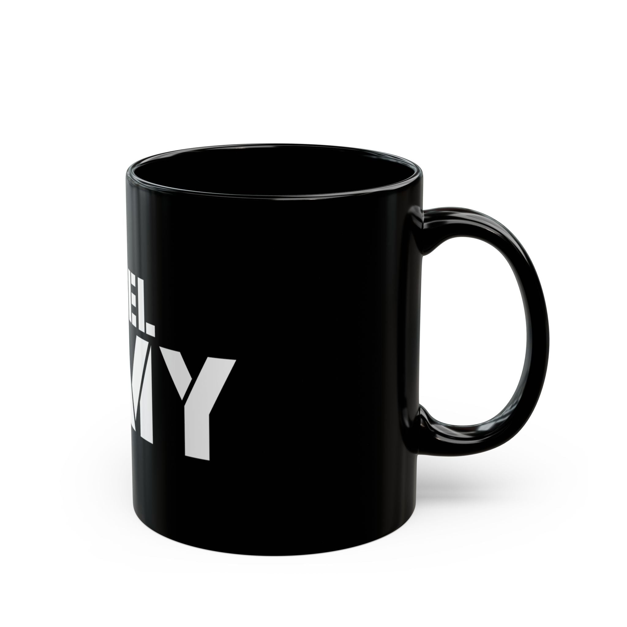 The Diesel Army Black Coffee Mug –  11oz/15oz Ceramic