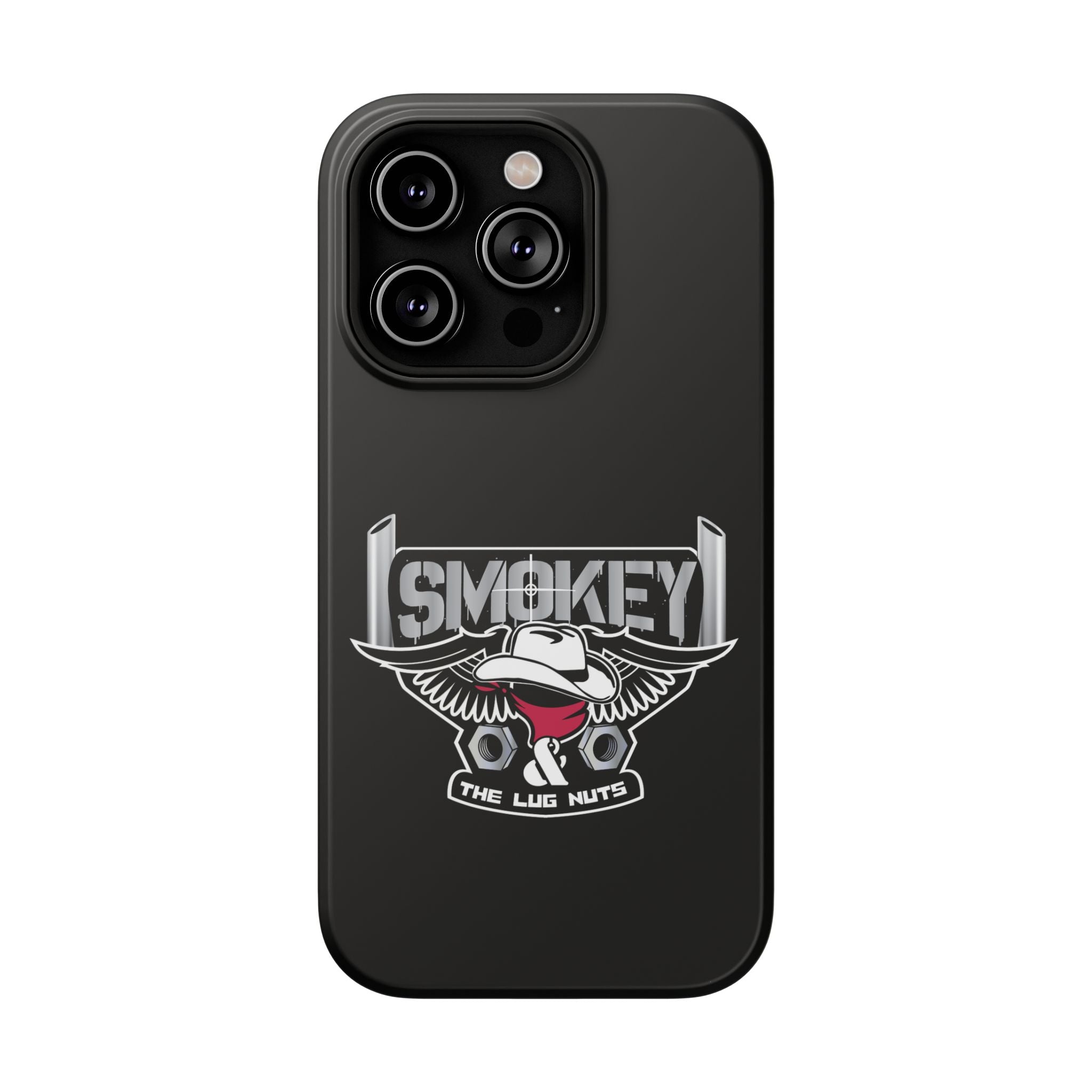 Impact-Resistant Phone Case — Smokey & The Lug Nuts Logo