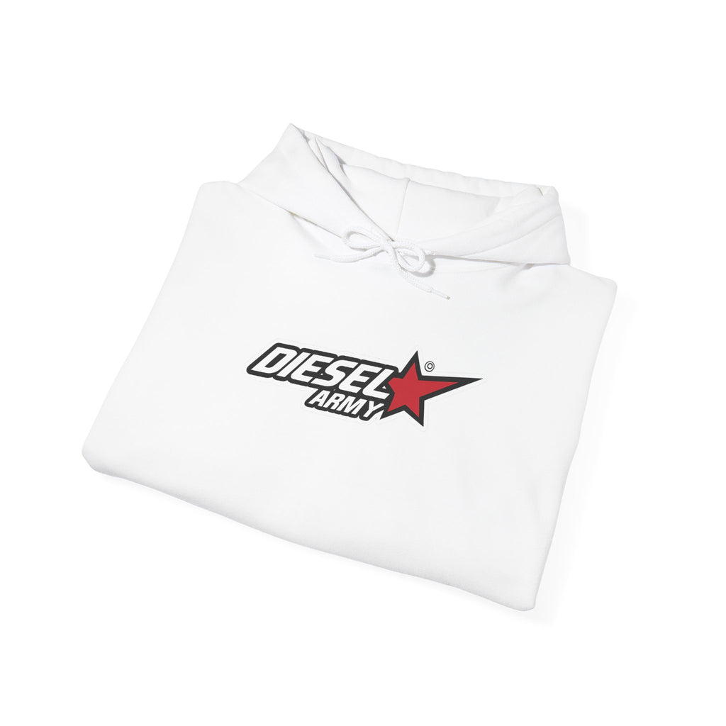 Diesel Army Hoodie - Retro Star Logo Pullover