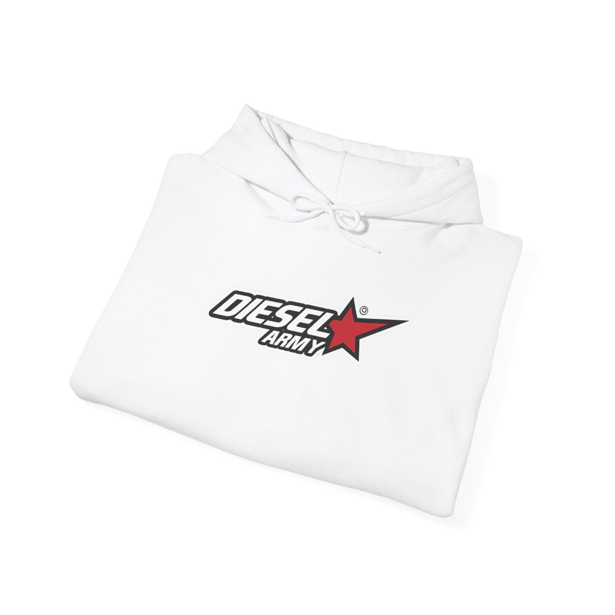 Diesel Army Hoodie - Retro Star Logo Pullover